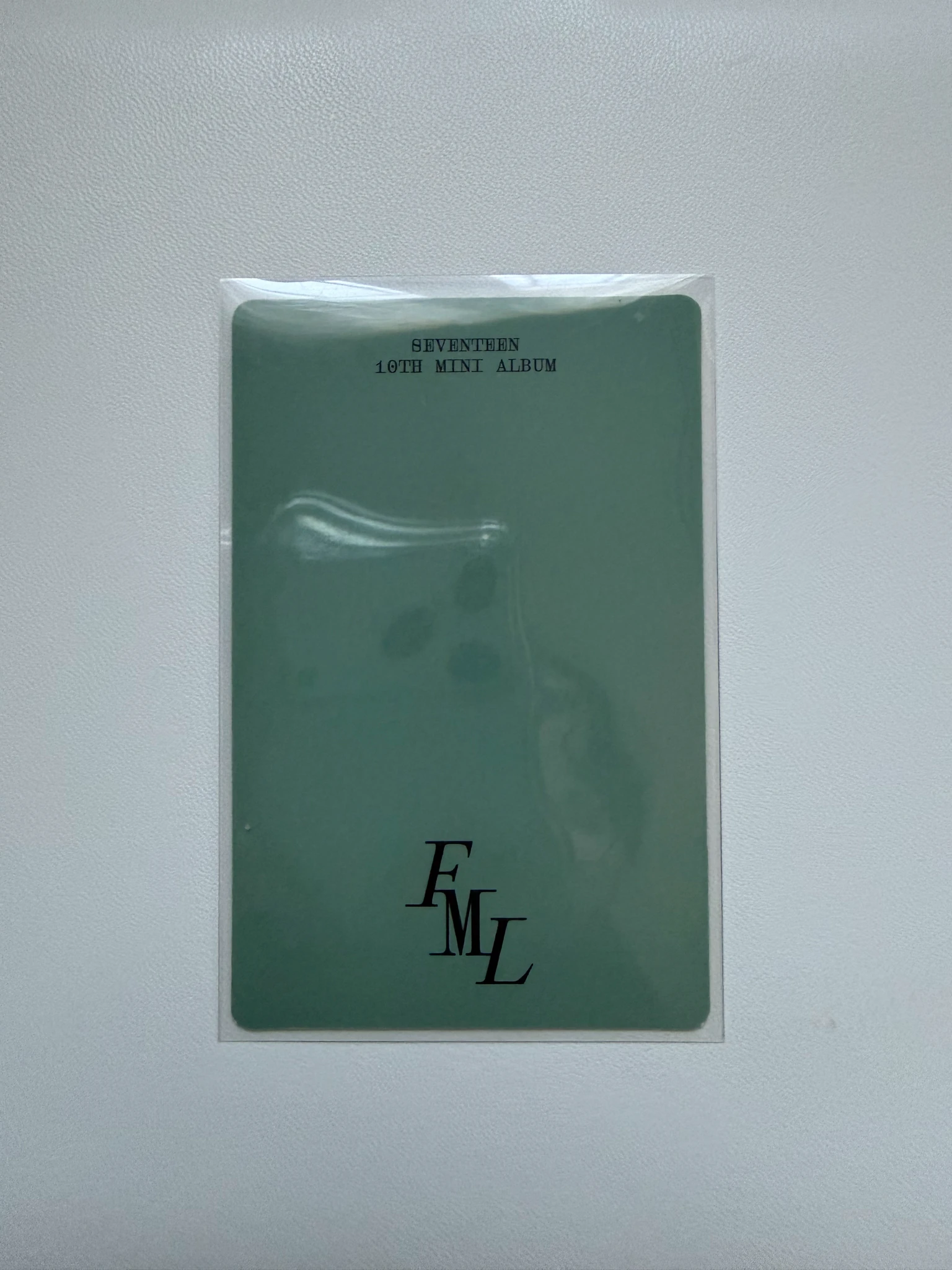 SEVENTEEN Hoshi SEVENTEEN - Hoshi - FML Album album photocard fallen misfit lost version listing photo 2