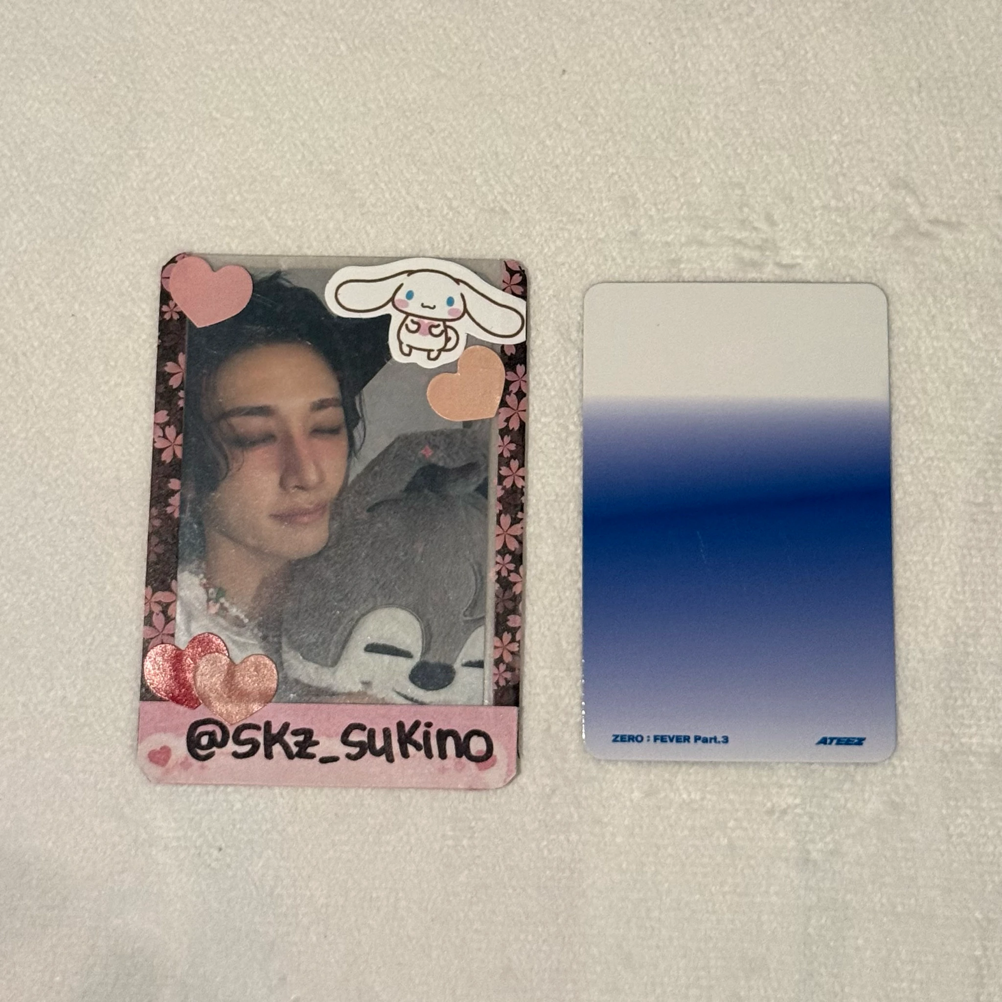 ATEEZ Wooyoung ATEEZ - Wooyoung - ZERO : FEVER Part.3 Album album photocard Z version version 2 listing photo 2