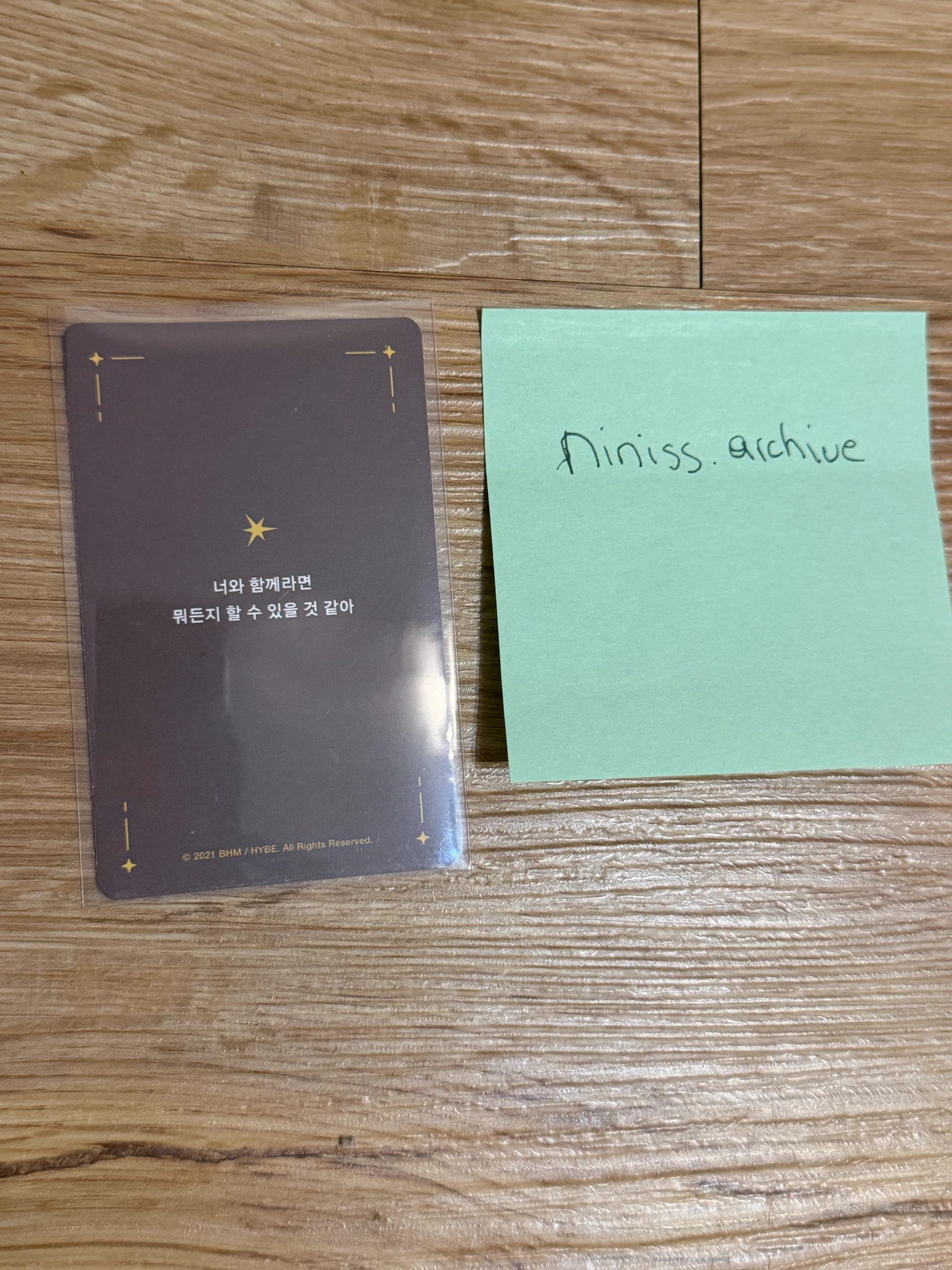 TOMORROW X TOGETHER Yeonjun TOMORROW X TOGETHER - Yeonjun - The Chaos Chapter: Fight or Escape Album os card listing photo 2