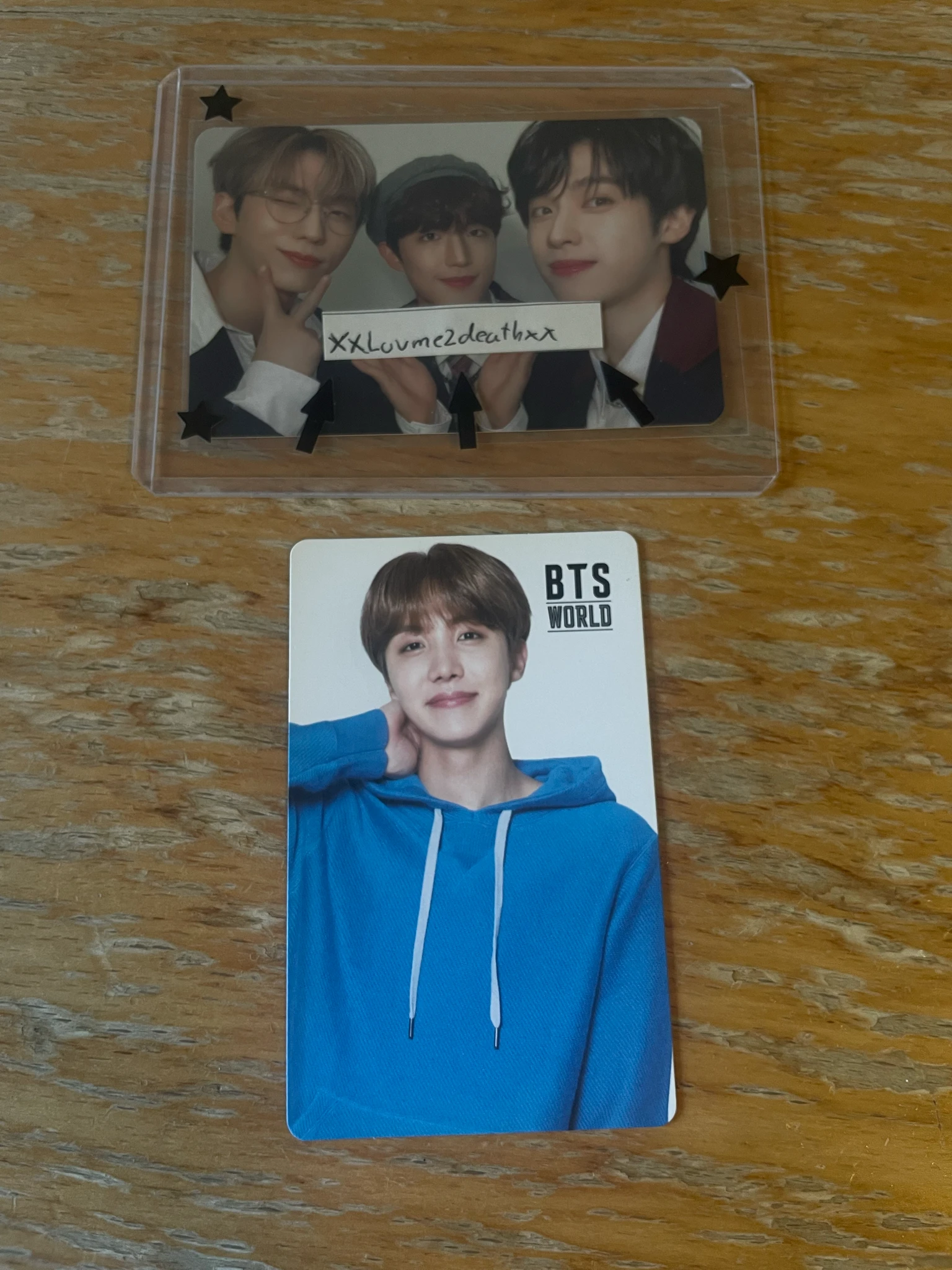 BTS j-hope BTS - J-HOPE - BTS World: Original Soundtrack Album album photocard double-sided listing photo 2