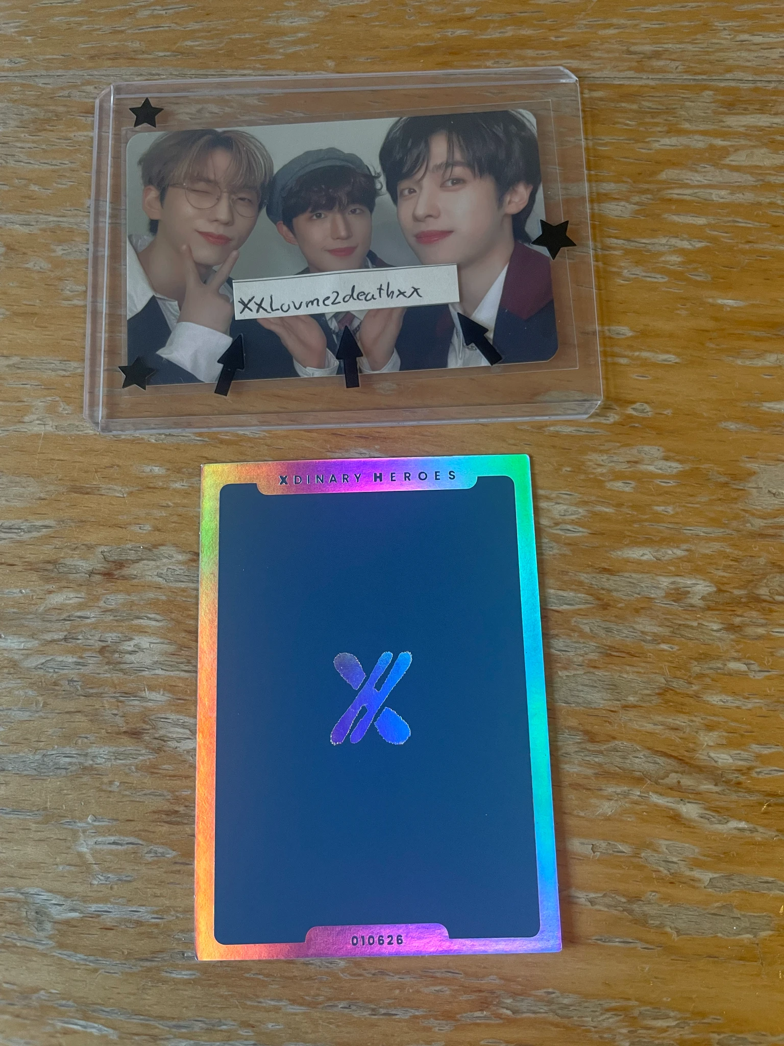 Xdinary Heroes Jungsu Xdinary Heroes - Trouleshooting Album album photocard trading card random photocard listing photo 2
