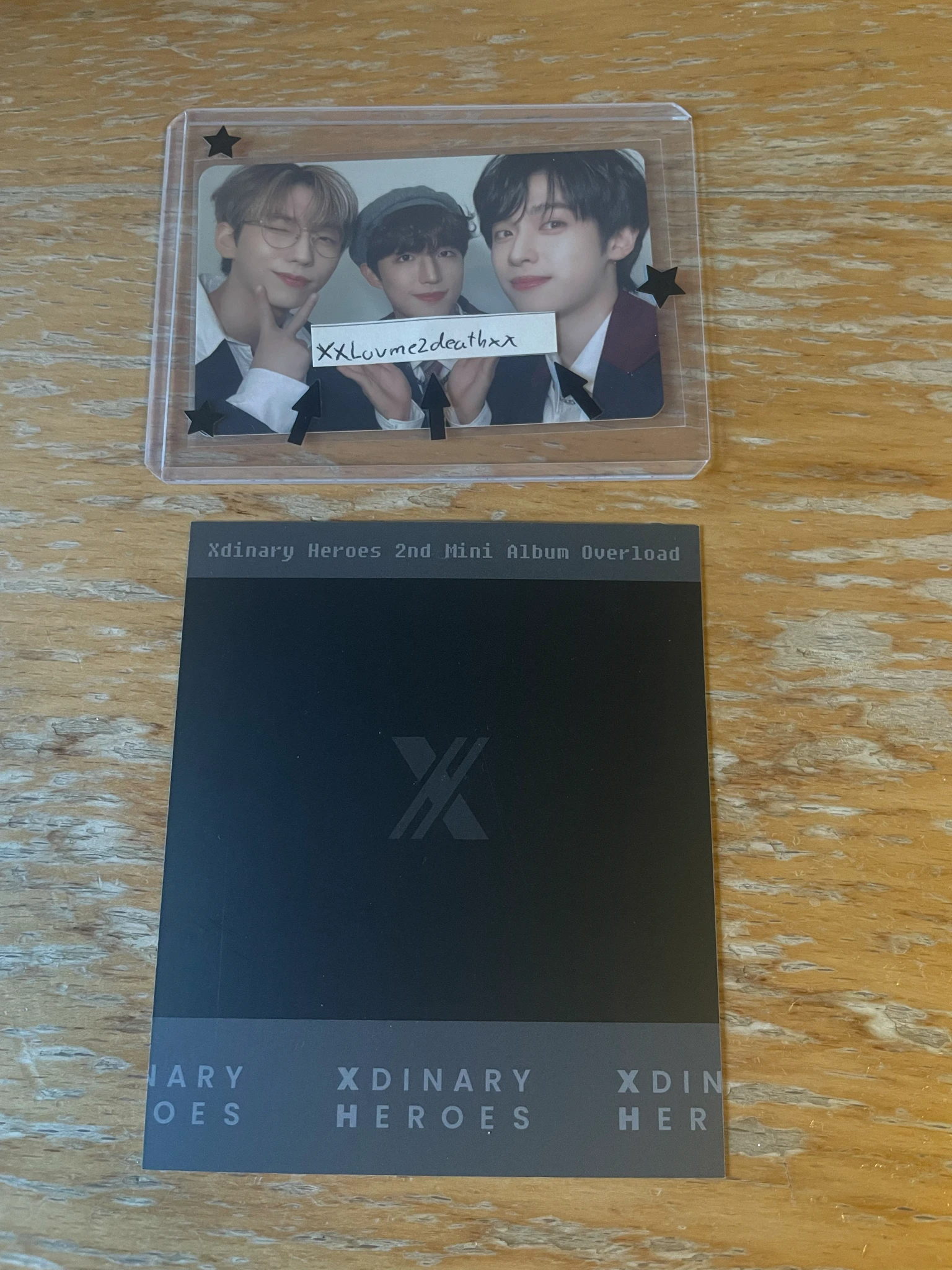 Xdinary Heroes Gaon Xdinary Heroes - Gaon - Overload Album album photocard polaroid random photocard listing photo 2