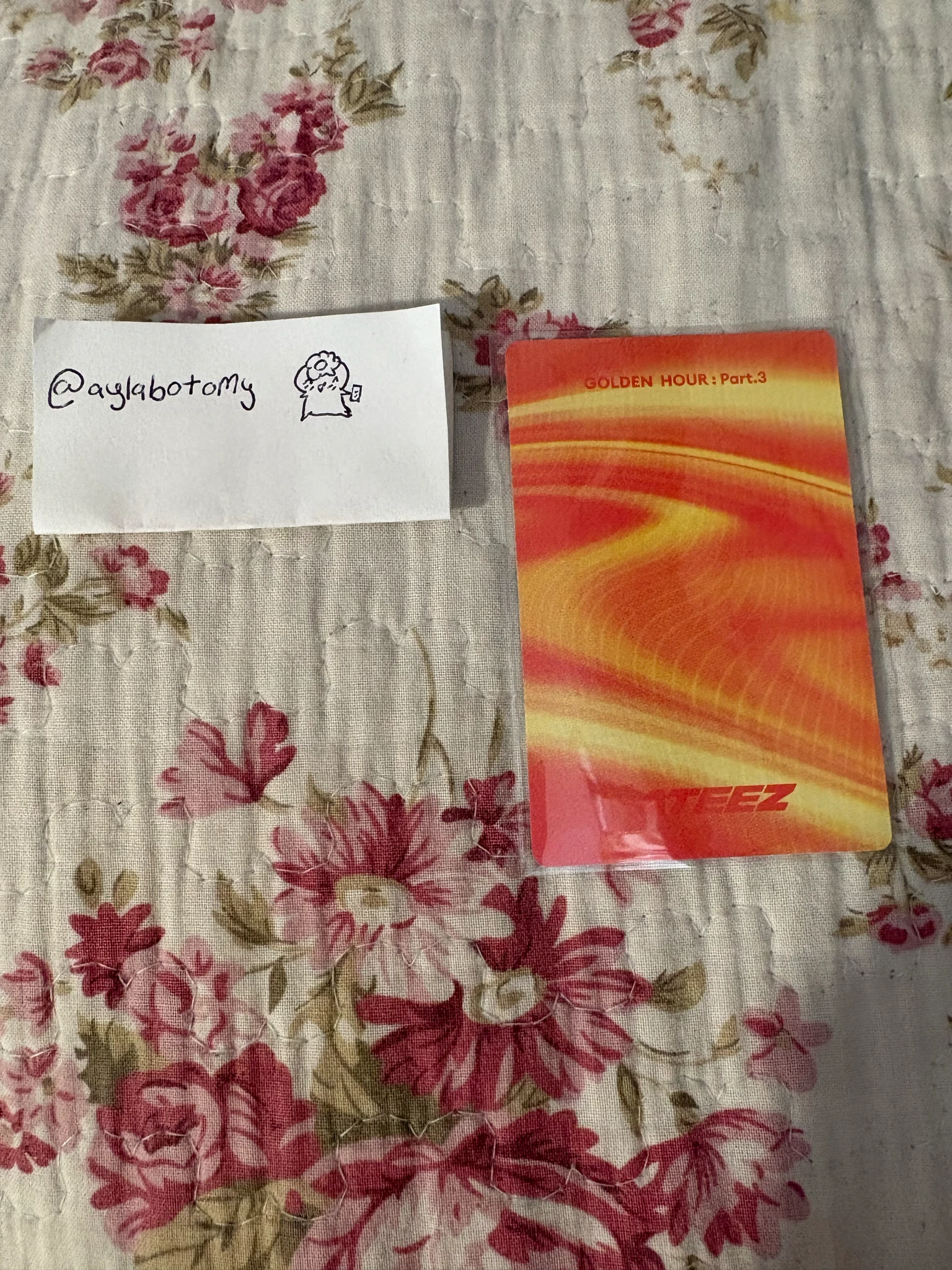 ATEEZ ATEEZ - Golden Hour : Part.3 Album album photocard poca album ATEEZ Ver. listing photo 2