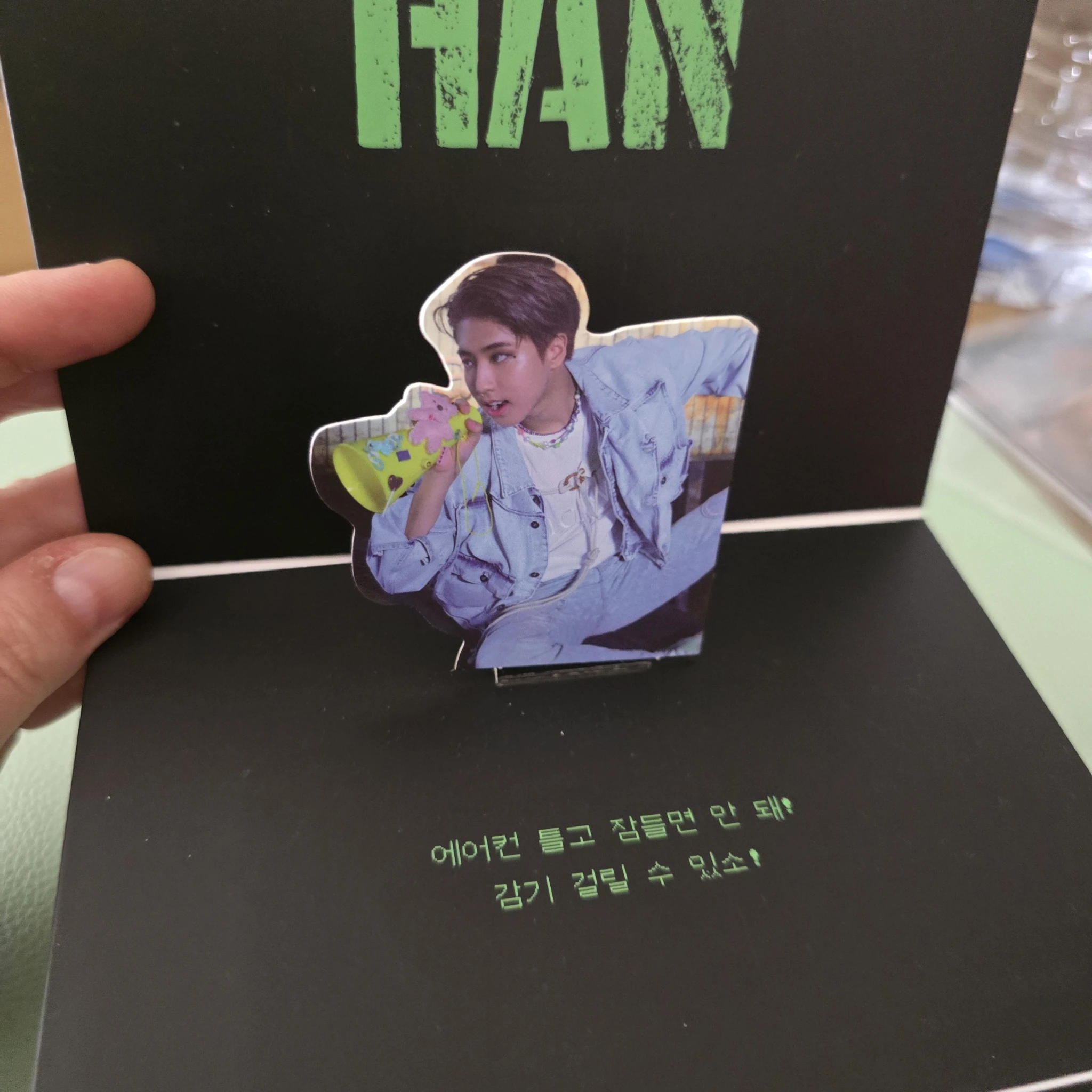 Stray Kids HAN Stray Kids - HAN - NoEasy Album album inclusion limited edition pop-up card listing photo 2