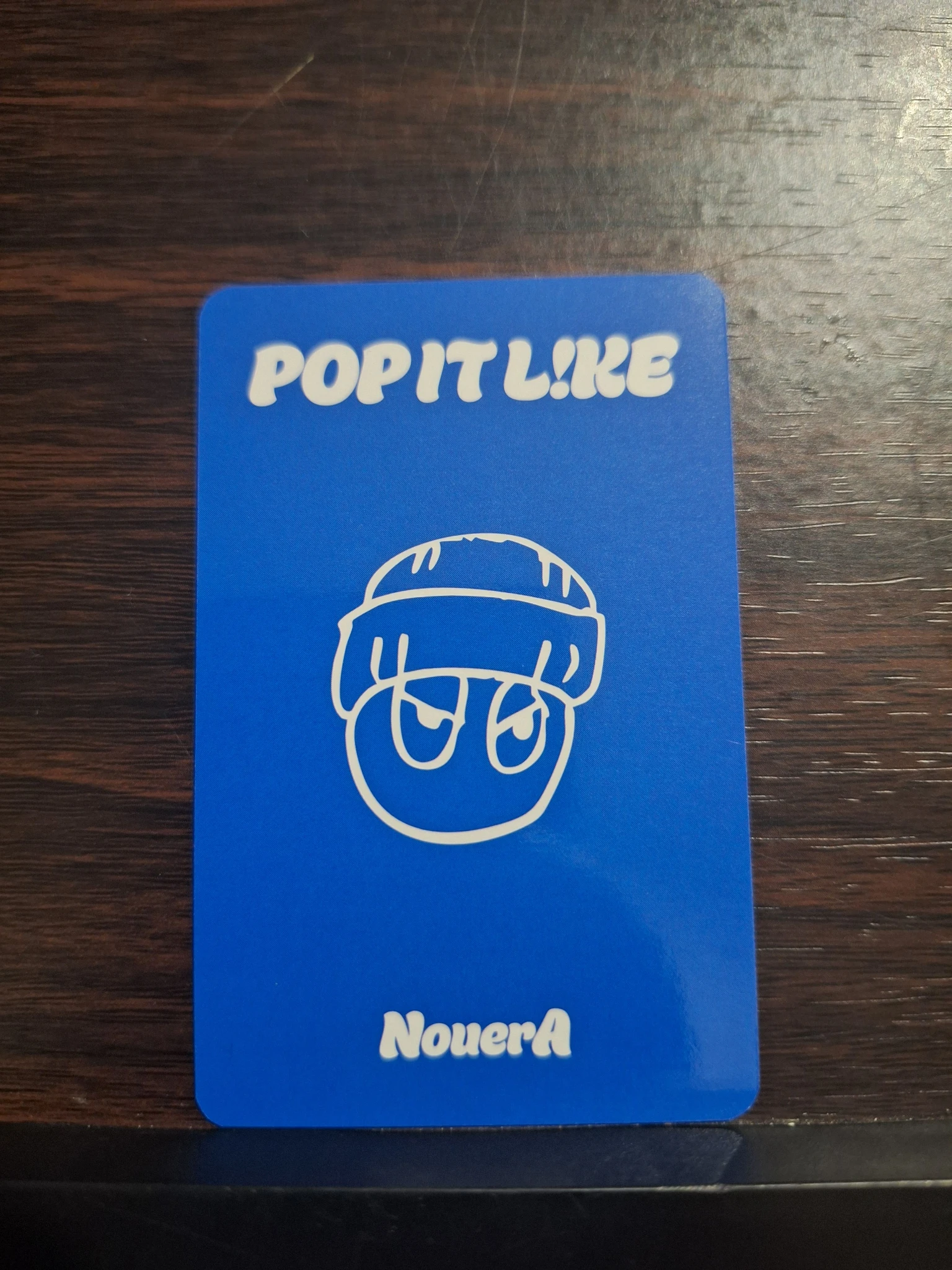 NouerA Hyunjun NouerA - Hyunjun - POP IT LIKE Album poca album listing photo 2