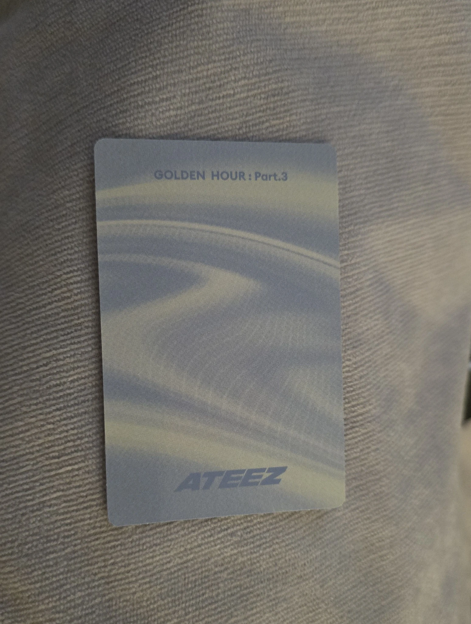 ATEEZ Mingi ATEEZ - Mingi - Golden Hour : Part.3 Album version 2 poca album album photocard listing photo 2