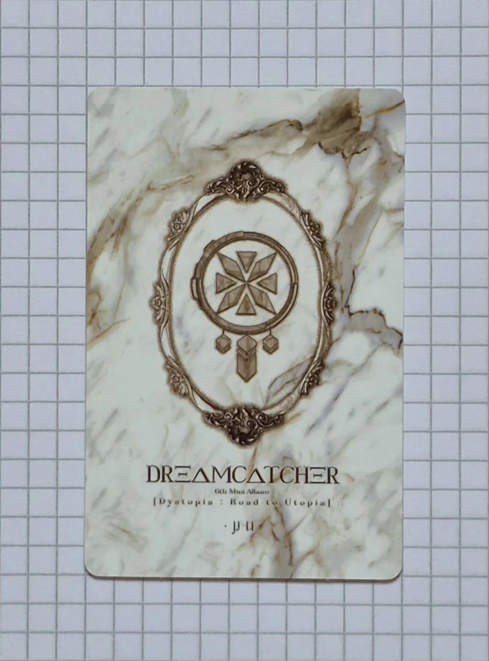 Dreamcatcher JiU Dreamcatcher - JiU - Dystopia : Road to Utopia Album album photocard korean album R version A version K version listing photo 2