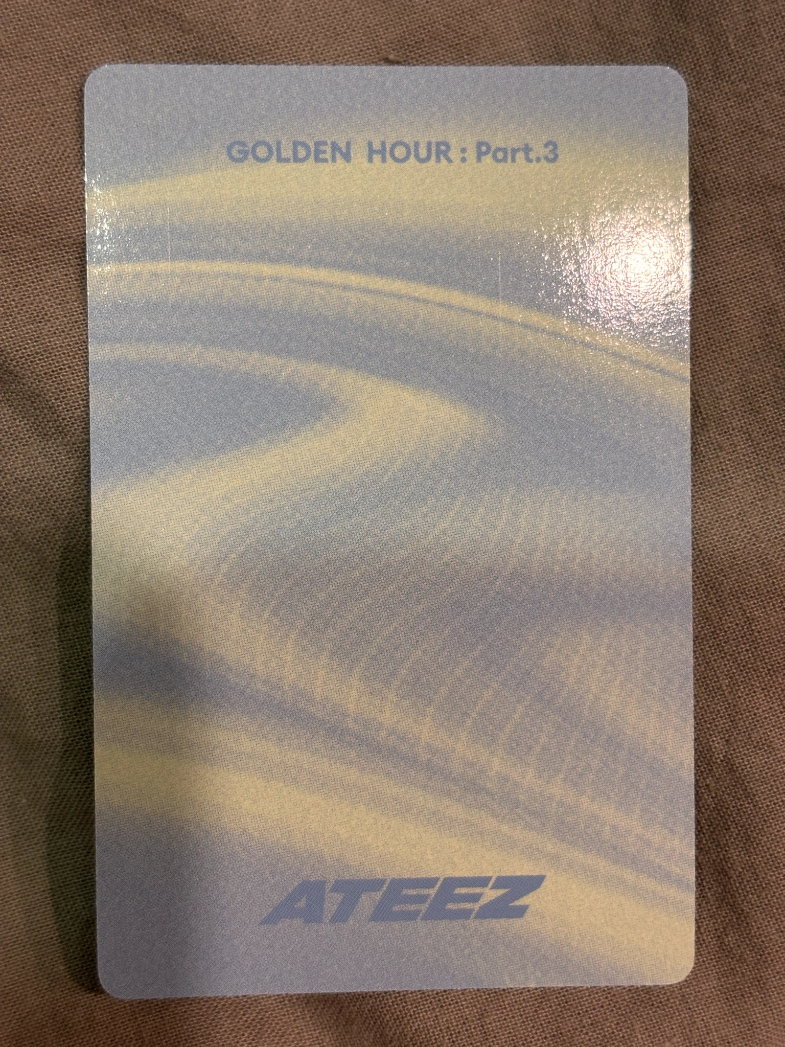 ATEEZ Hongjoong ATEEZ - Hongjoong - Golden Hour : Part.3 Album poca album version 2 album photocard listing photo 2