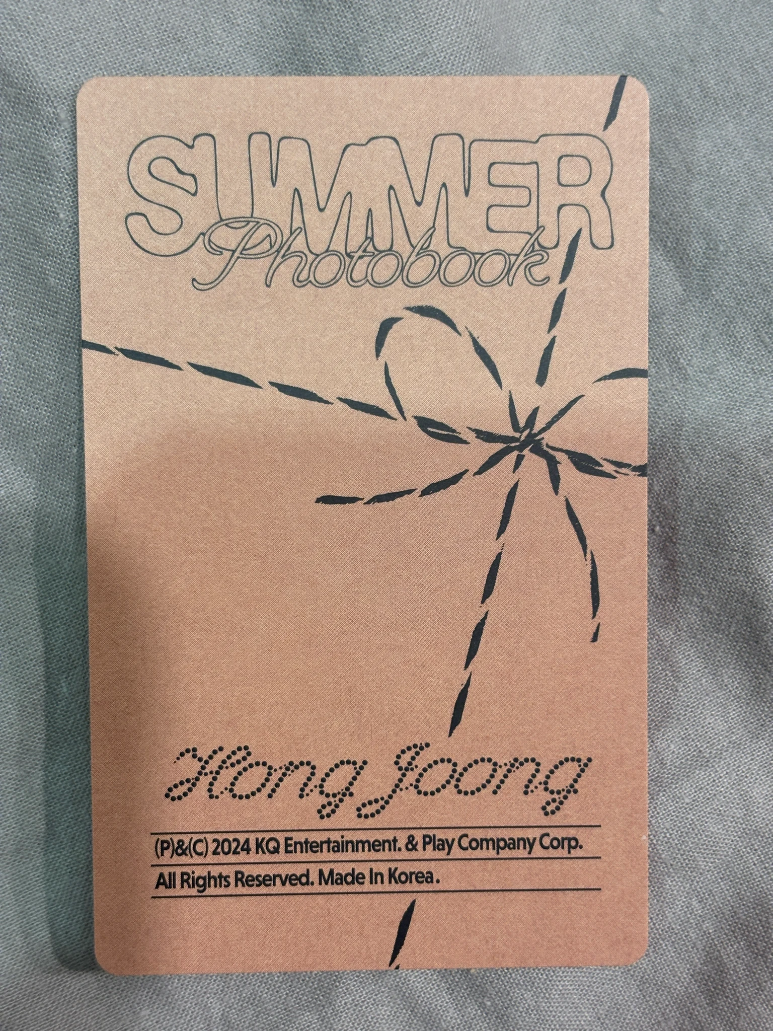 ATEEZ Hongjoong ATEEZ - Hongjoong - 2024 SUMMER PHOTOBOOK Other listing photo 2