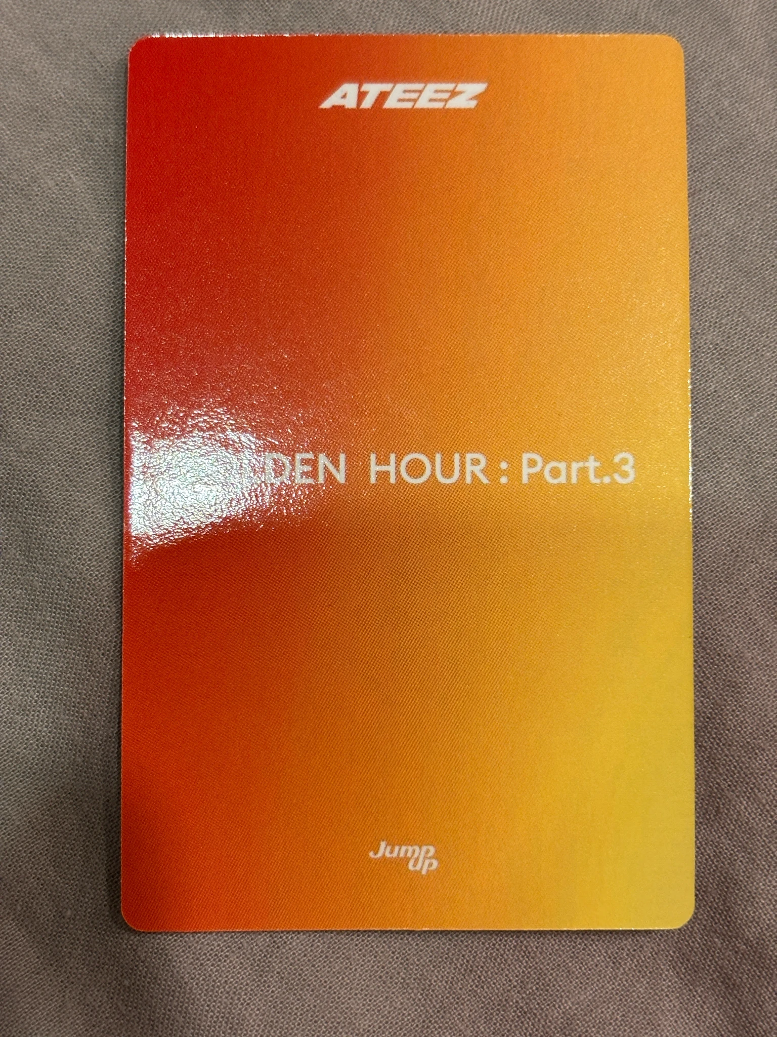 ATEEZ Yeosang ATEEZ - Yeosang - Golden Hour : Part.3 Album album photocard lucky draw listing photo 2