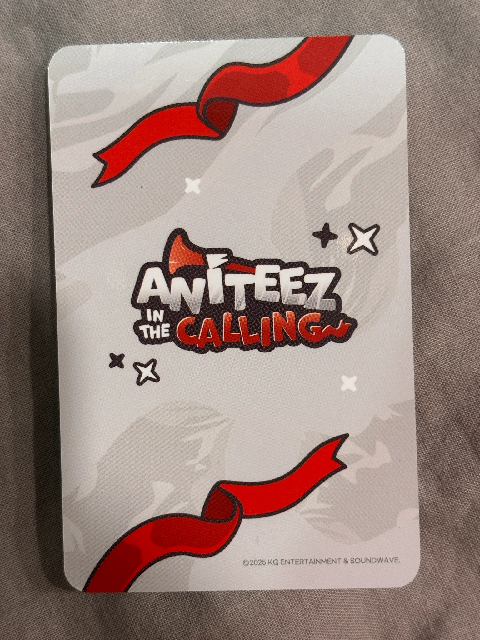 ATEEZ Yeosang ATEEZ - Yeosang - ANITEEZ IN THE CALLING Other trading card listing photo 2