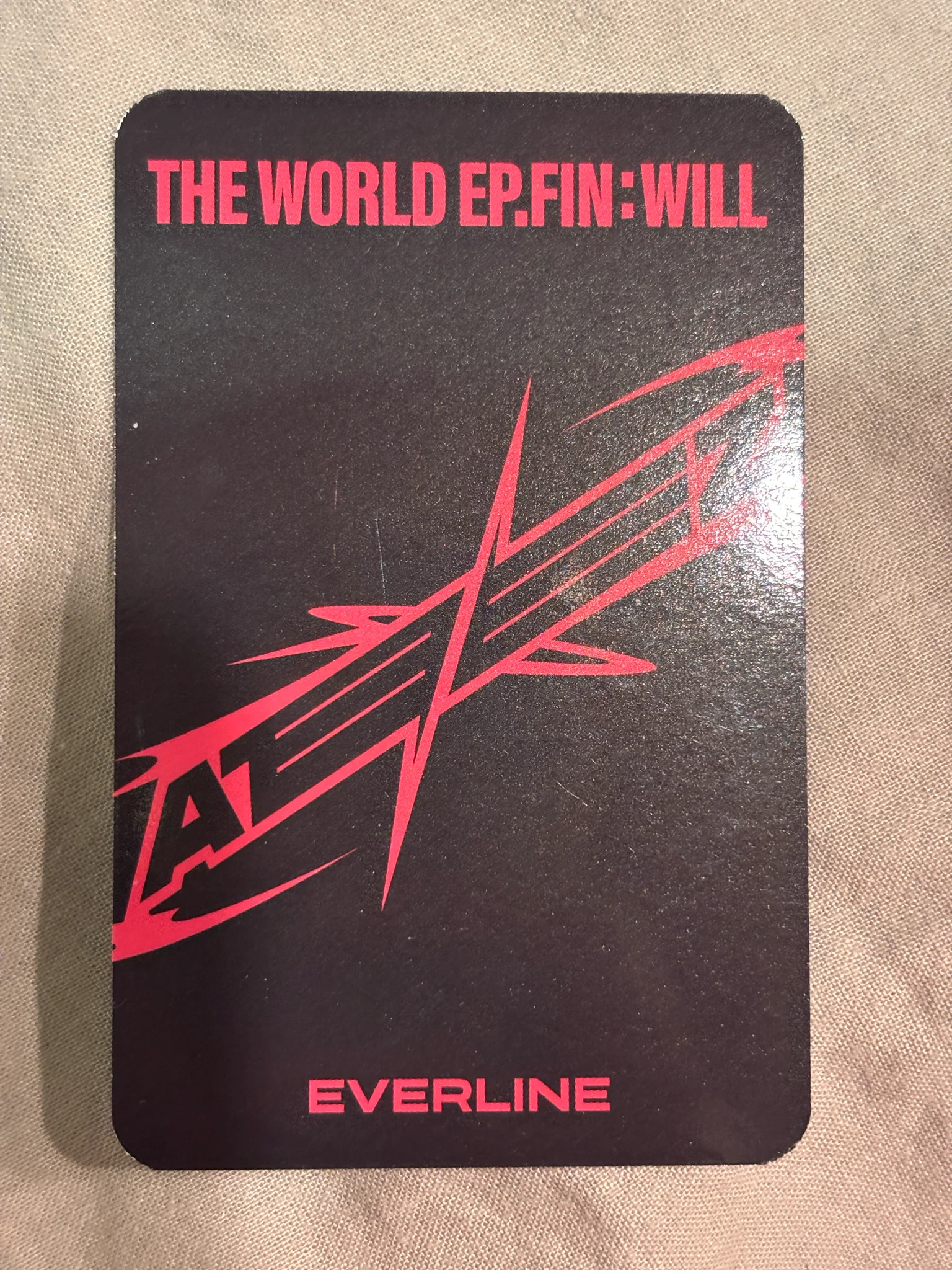 ATEEZ Yeosang ATEEZ - Yeosang - THE WORLD EP.FIN: WILL Album everline video call (fancall) round 2 listing photo 2