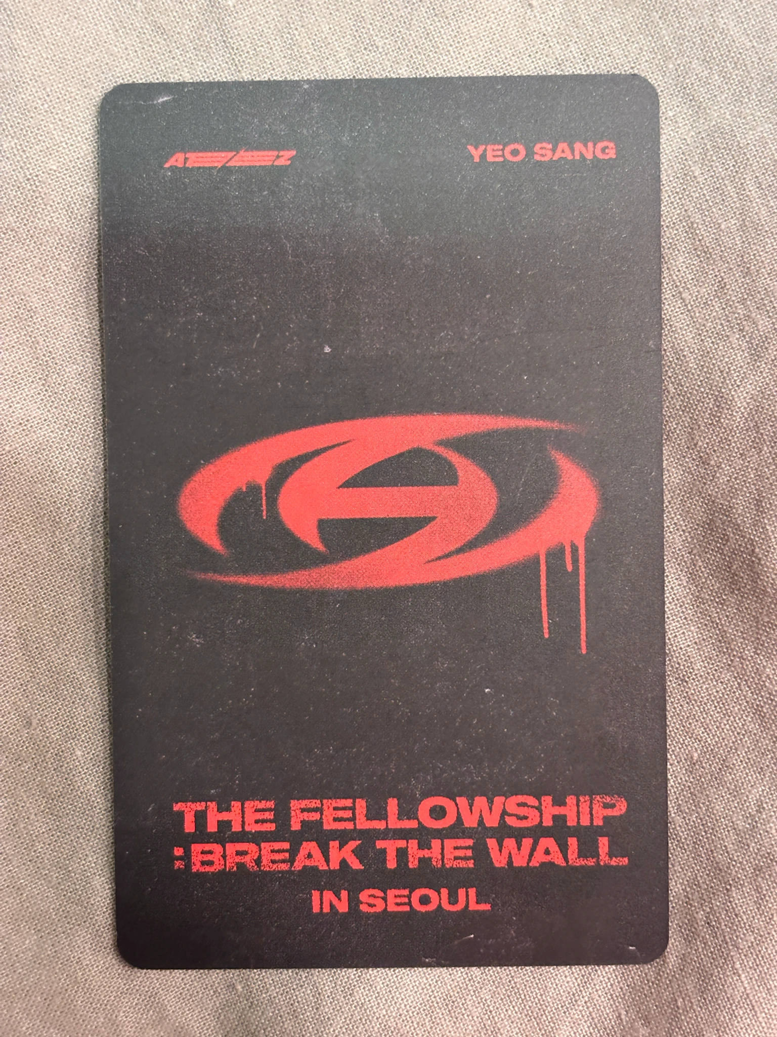 ATEEZ Yeosang ATEEZ - Yeosang - Break The Wall in Seoul DVD/Blu-Ray Other DVD version listing photo 2