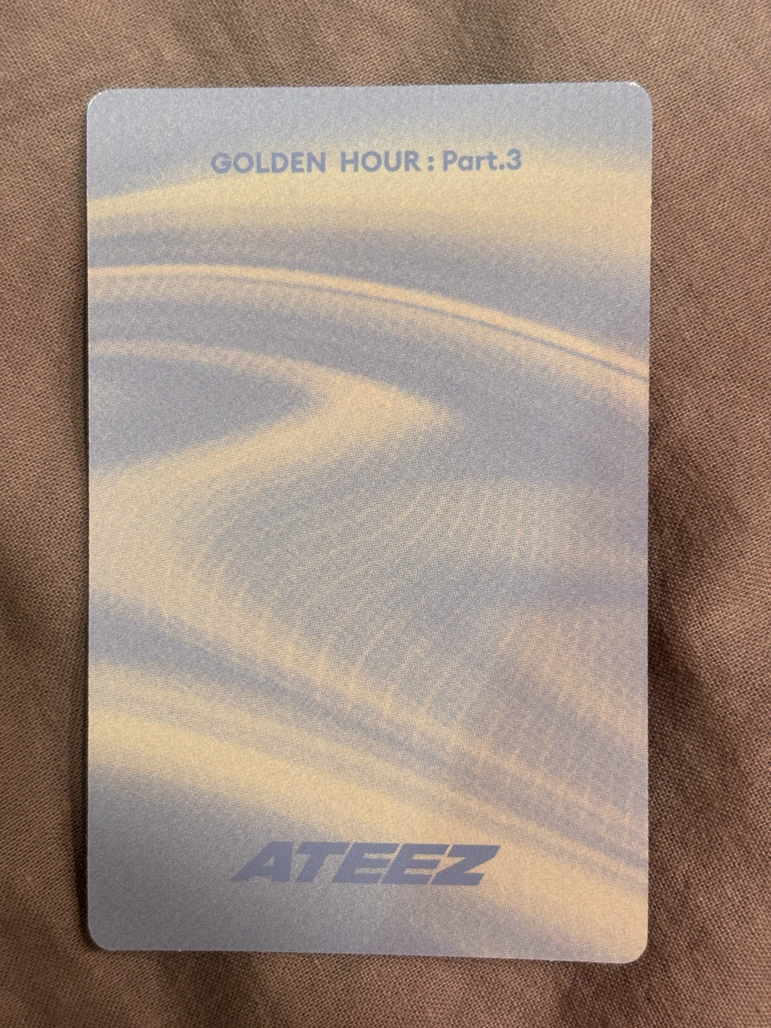 ATEEZ Yeosang ATEEZ - Yeosang - Golden Hour : Part.3 Album poca album photocard 2 listing photo 2