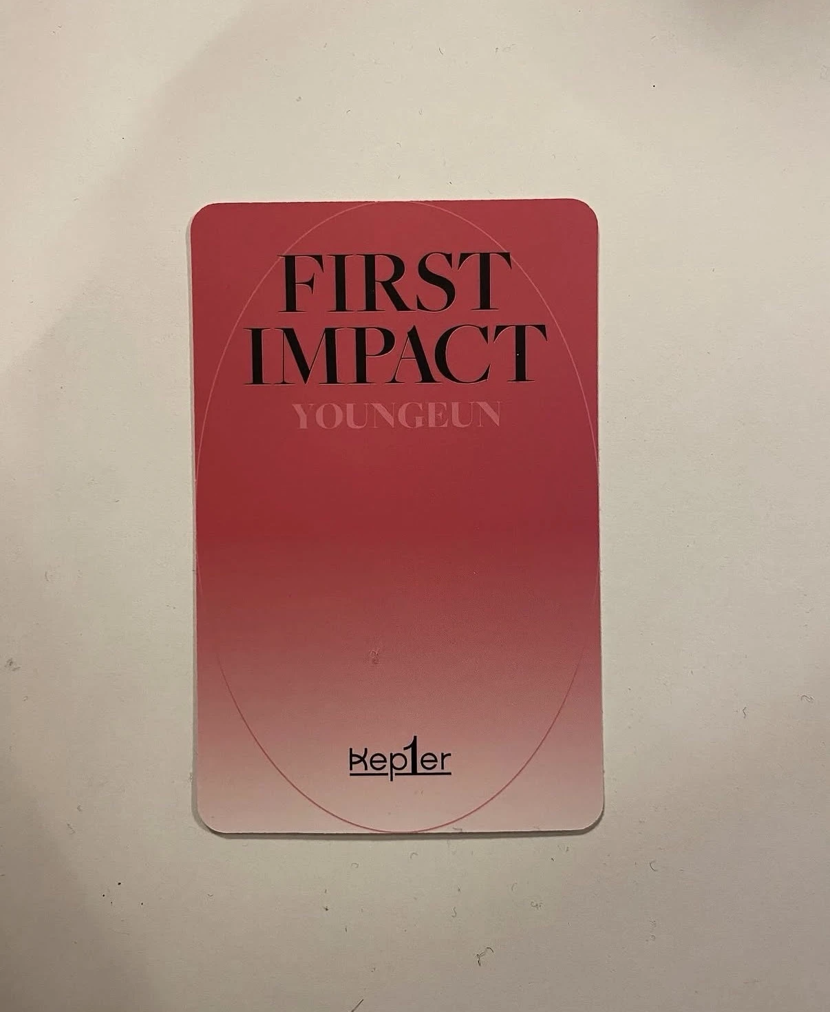 Kep1er Youngeun Kep1er - Youngeun - First Impact Album album photocard listing photo 2