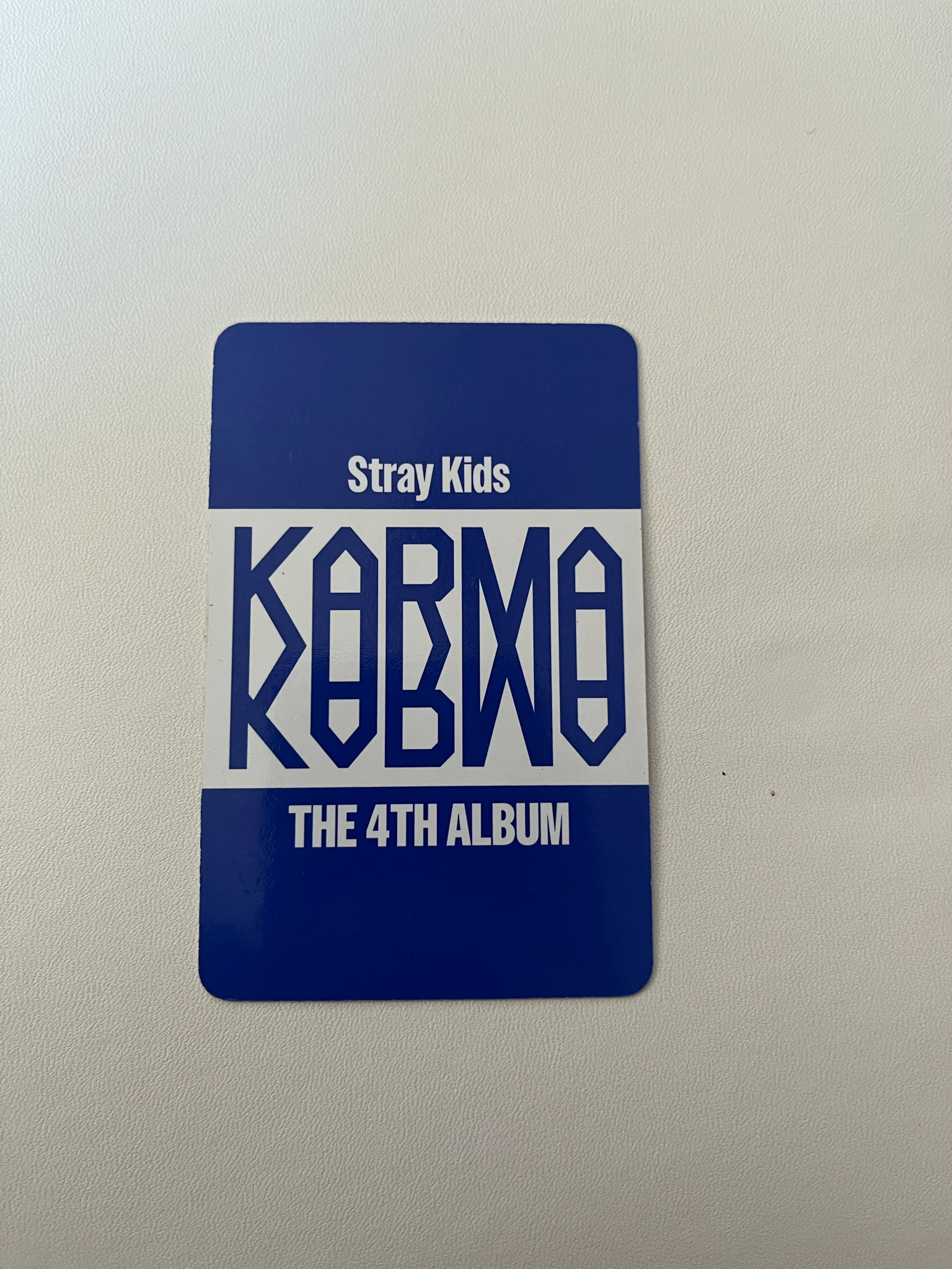 Stray Kids I.N Stray Kids - I.N - KARMA Album album photocard accordion version listing photo 2