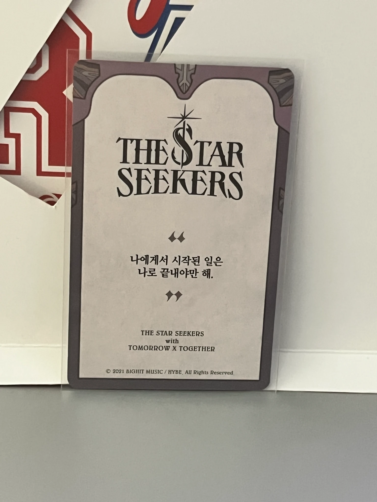TOMORROW X TOGETHER Yeonjun TOMORROW X TOGETHER - Yeonjun - The Chaos Chapter: FREEZE Album os card listing photo 2