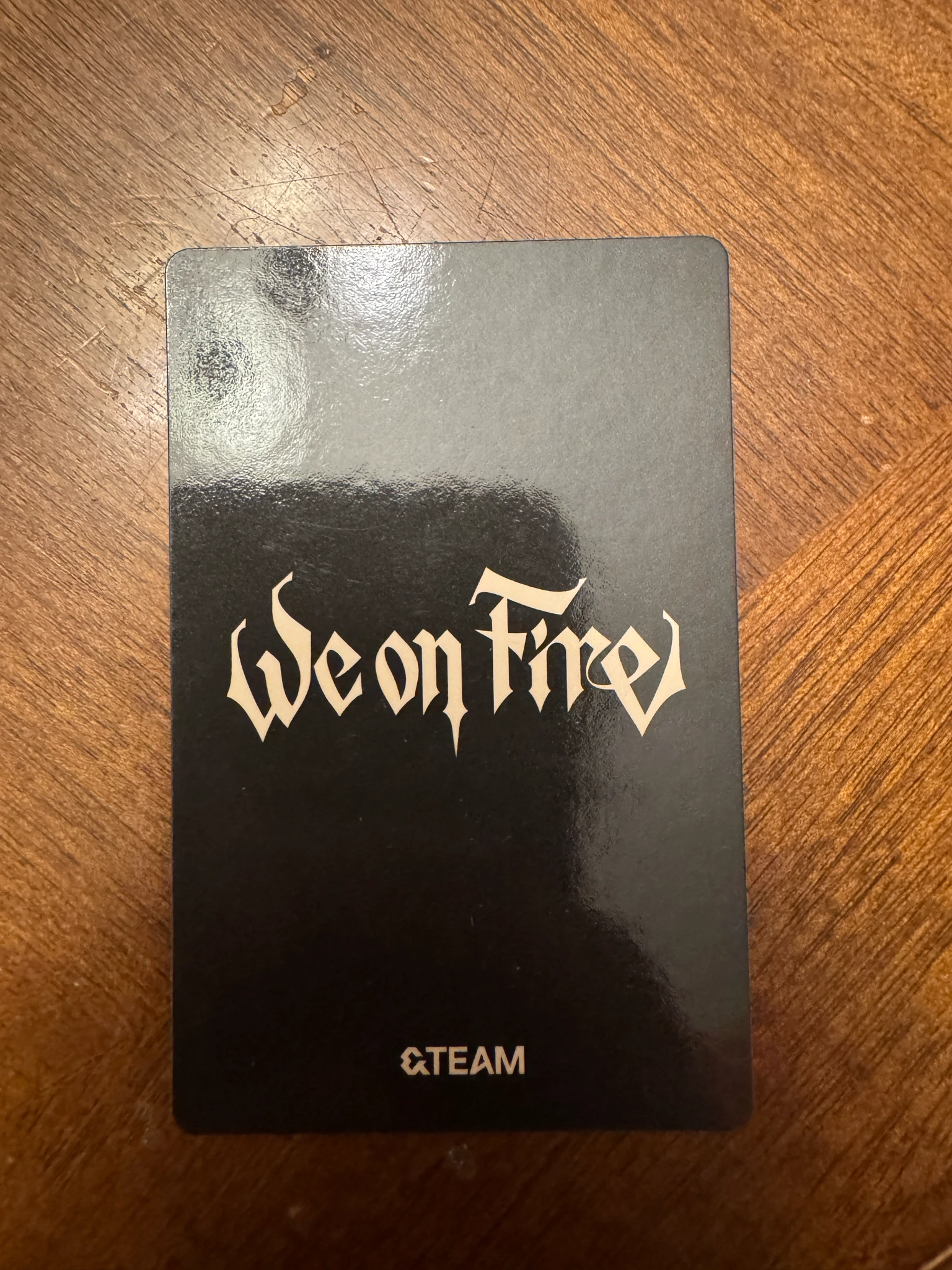 &TEAM Taki &TEAM - Taki - We on Fire  Album album photocard standard version listing photo 2