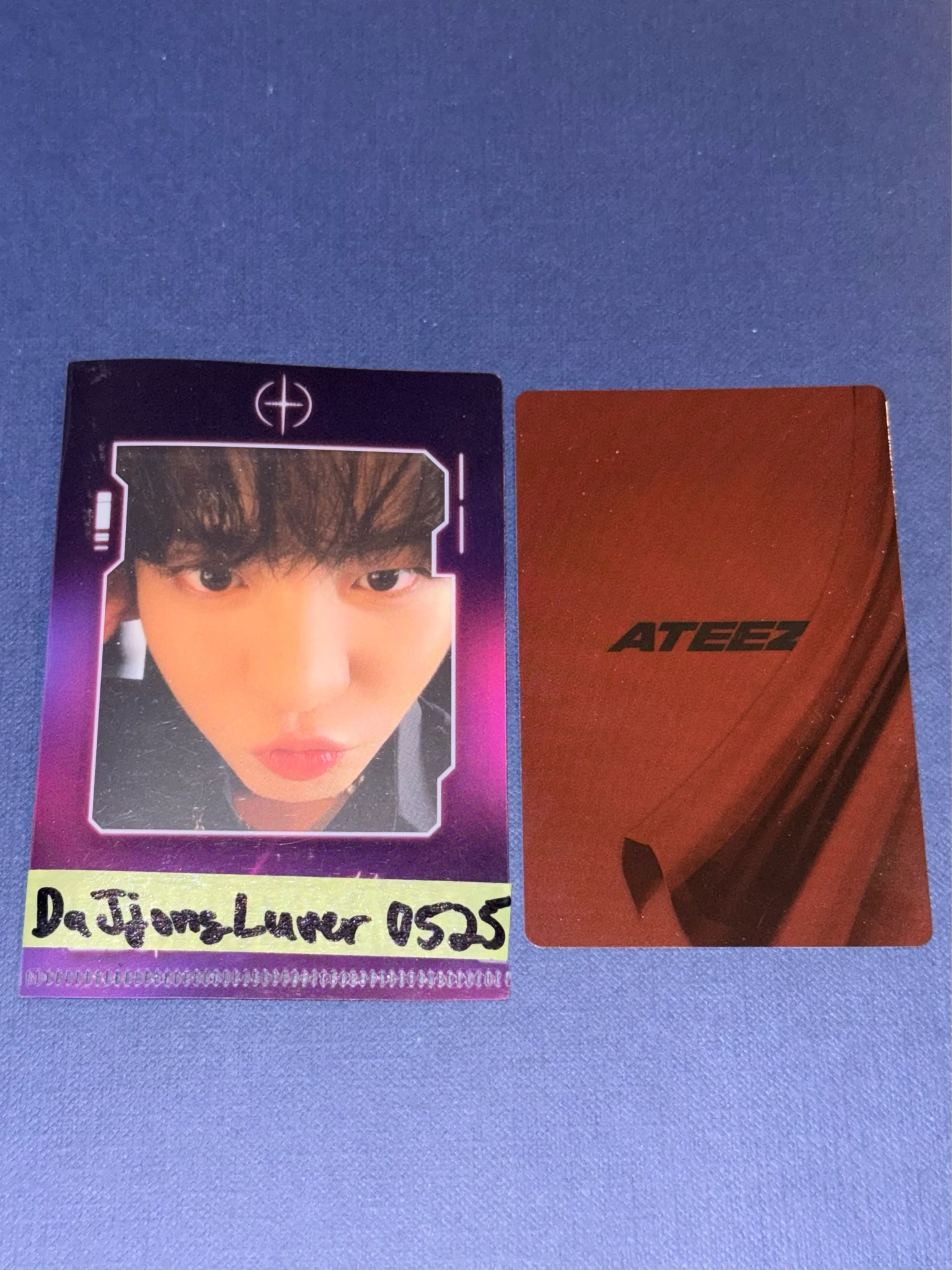ATEEZ Seonghwa ATEEZ - Seonghwa - GOLDEN HOUR : Part.5 Album international exclusive album photocard listing photo 2
