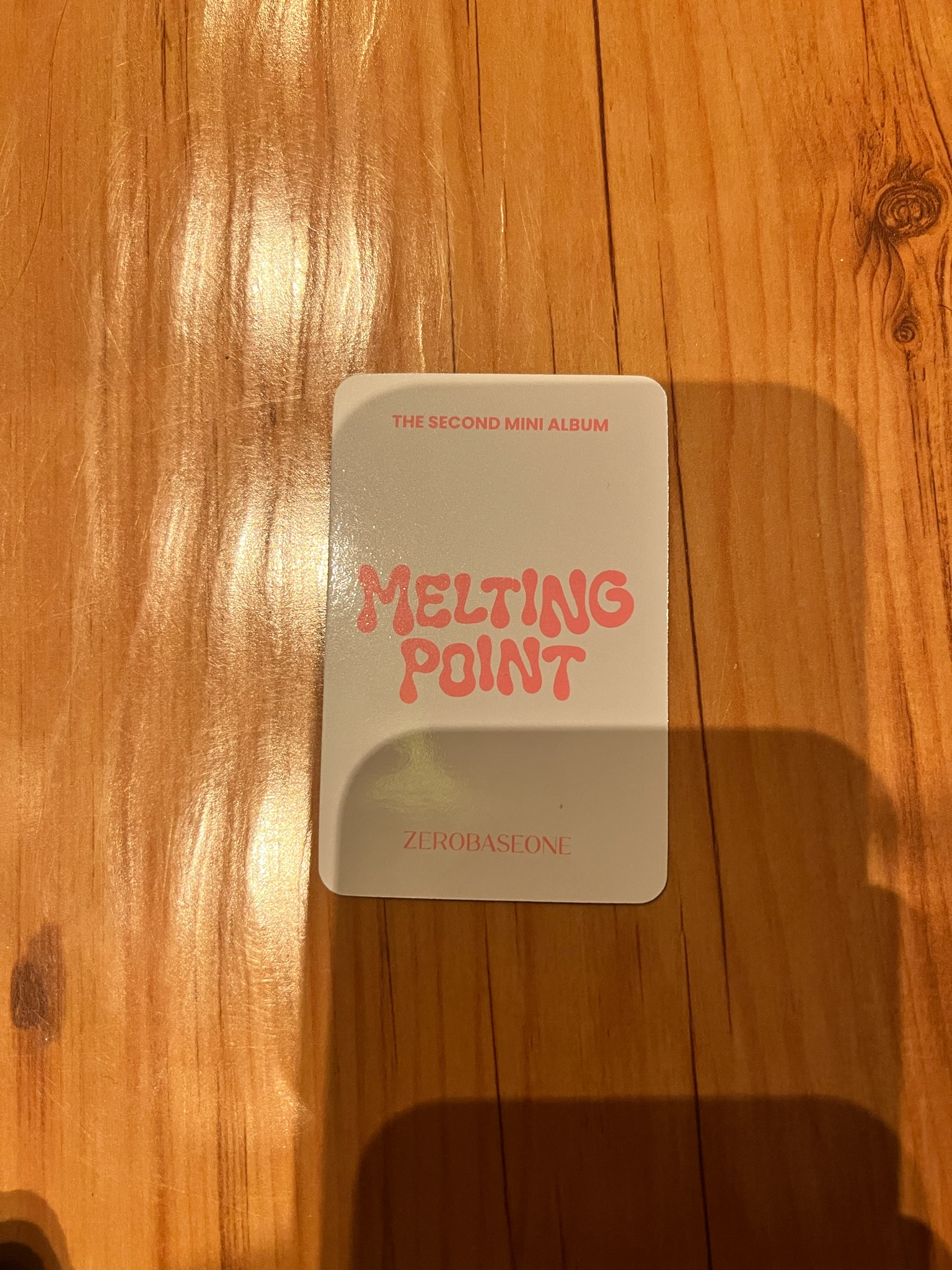 ZEROBASEONE Yujin ZEROBASEONE - Yujin - Melting Point Album pob (pre-order benefit) apple music listing photo 2