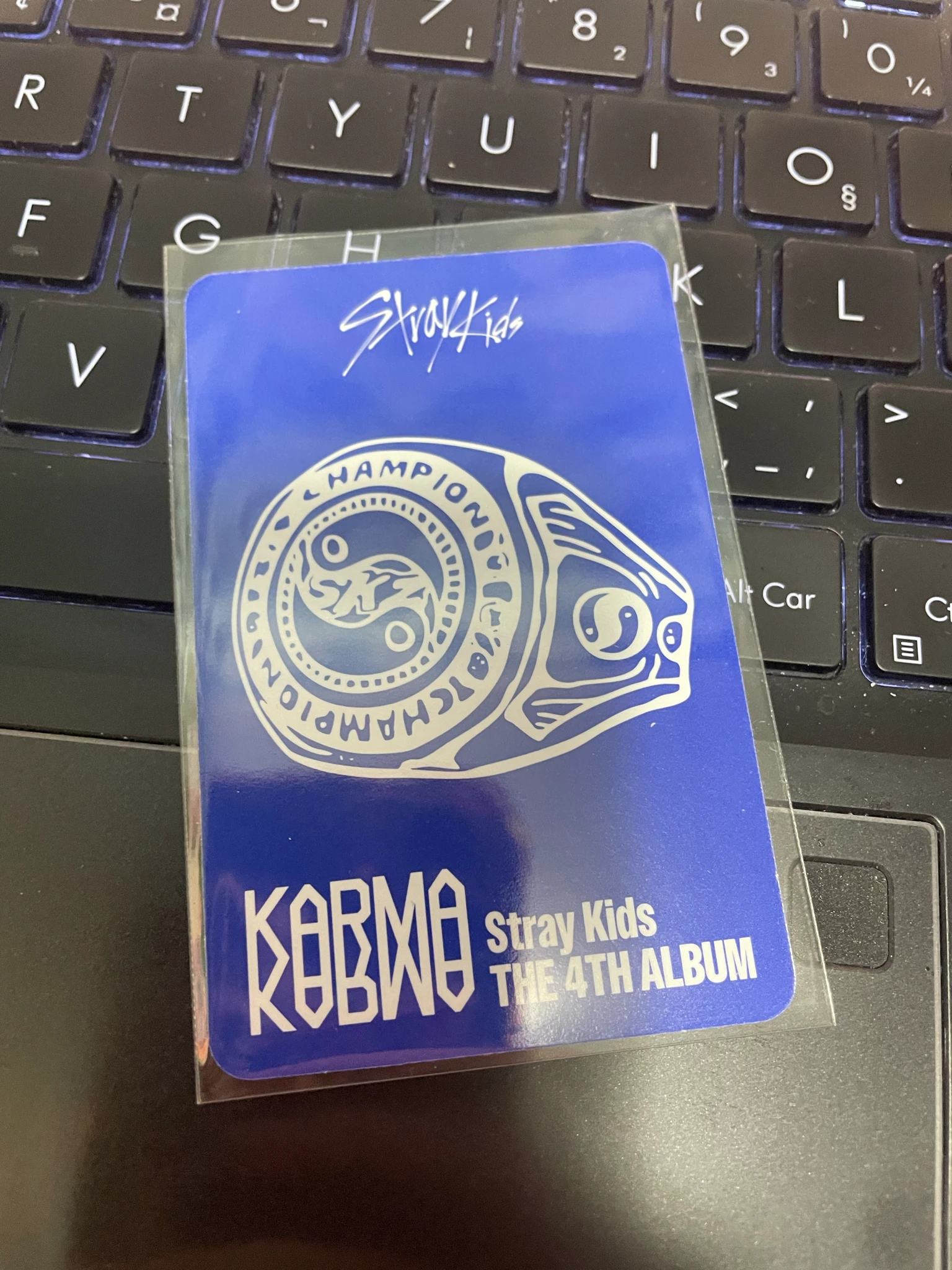 Stray Kids Lee Know Stray Kids - Lee Know - KARMA Album accordion version album photocard first press only listing photo 2