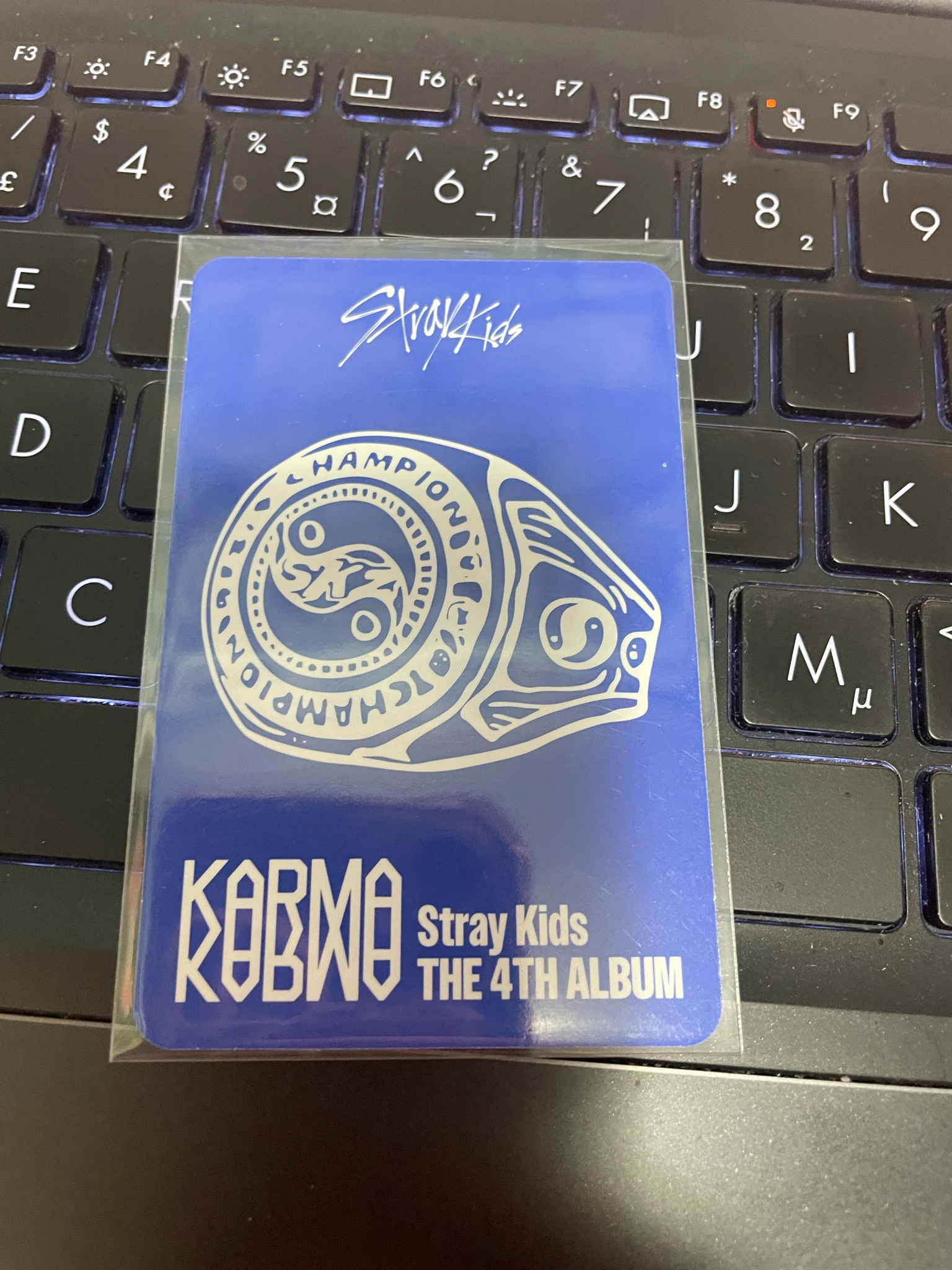Stray Kids Changbin Stray Kids - Changbin - KARMA Album album photocard accordion version first press only listing photo 2