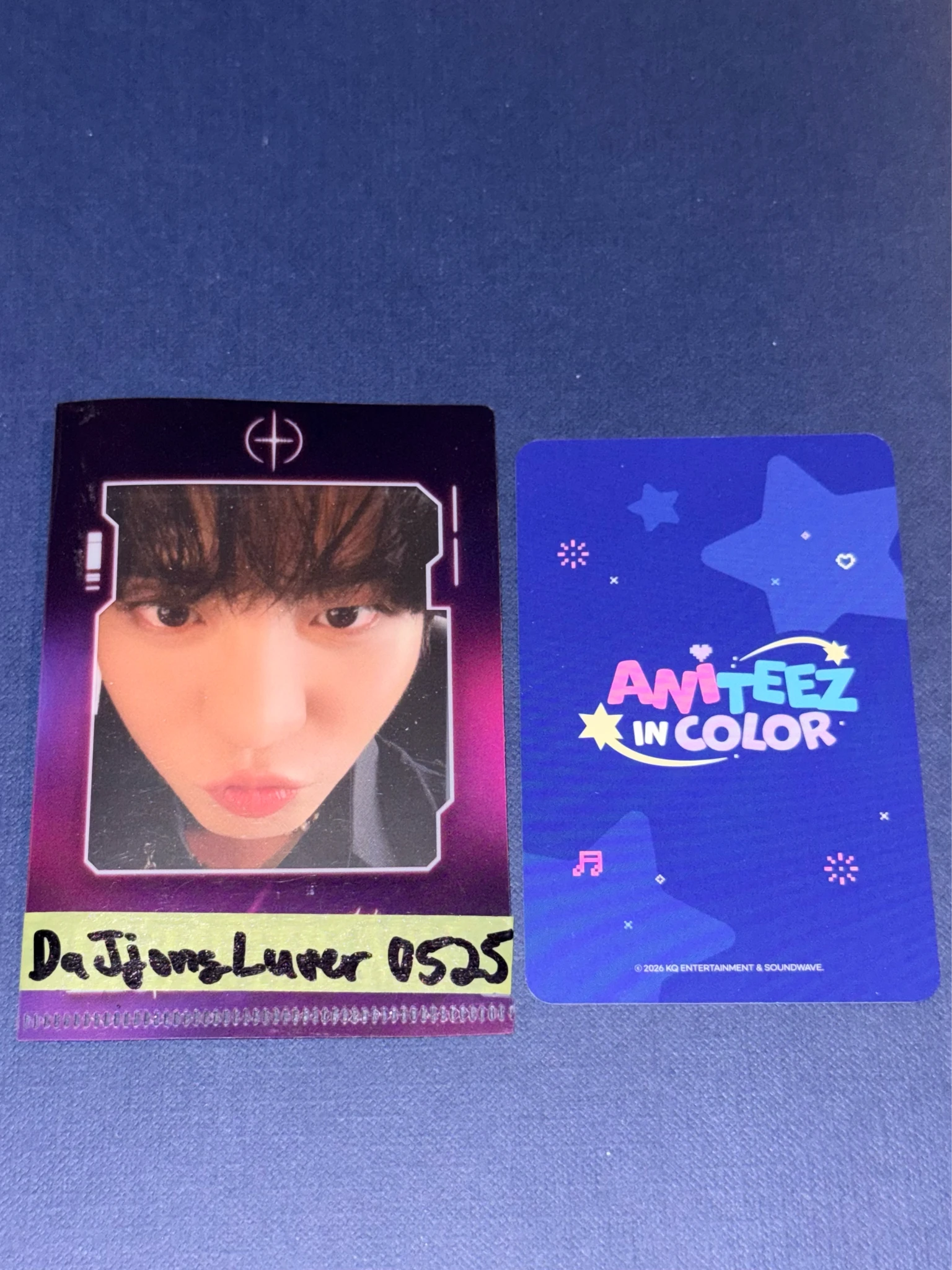 ATEEZ Wooyoung ATEEZ - Wooyoung - ANITEEZ IN COLOR Other trading card listing photo 2