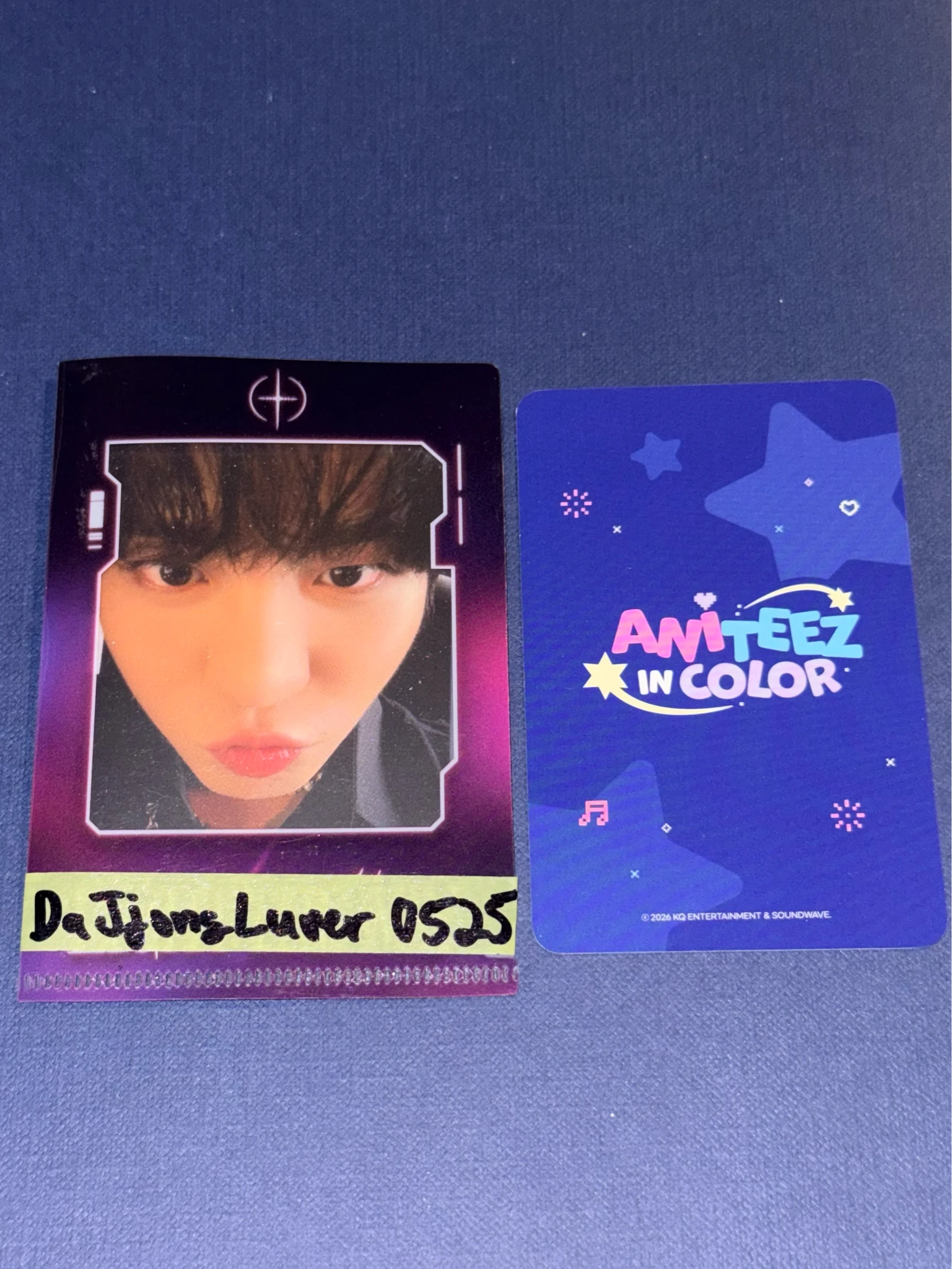 ATEEZ Wooyoung ATEEZ - Wooyoung - ANITEEZ IN COLOR Other trading card version 3 listing photo 2