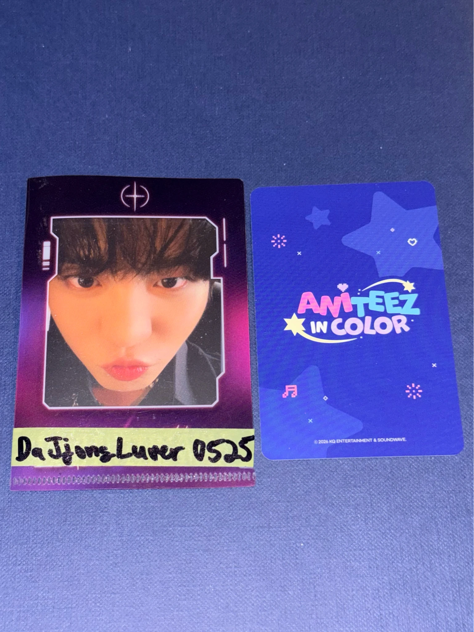 ATEEZ Jongho ATEEZ - Jongho - ANITEEZ IN COLOR Other trading card version 1 listing photo 2