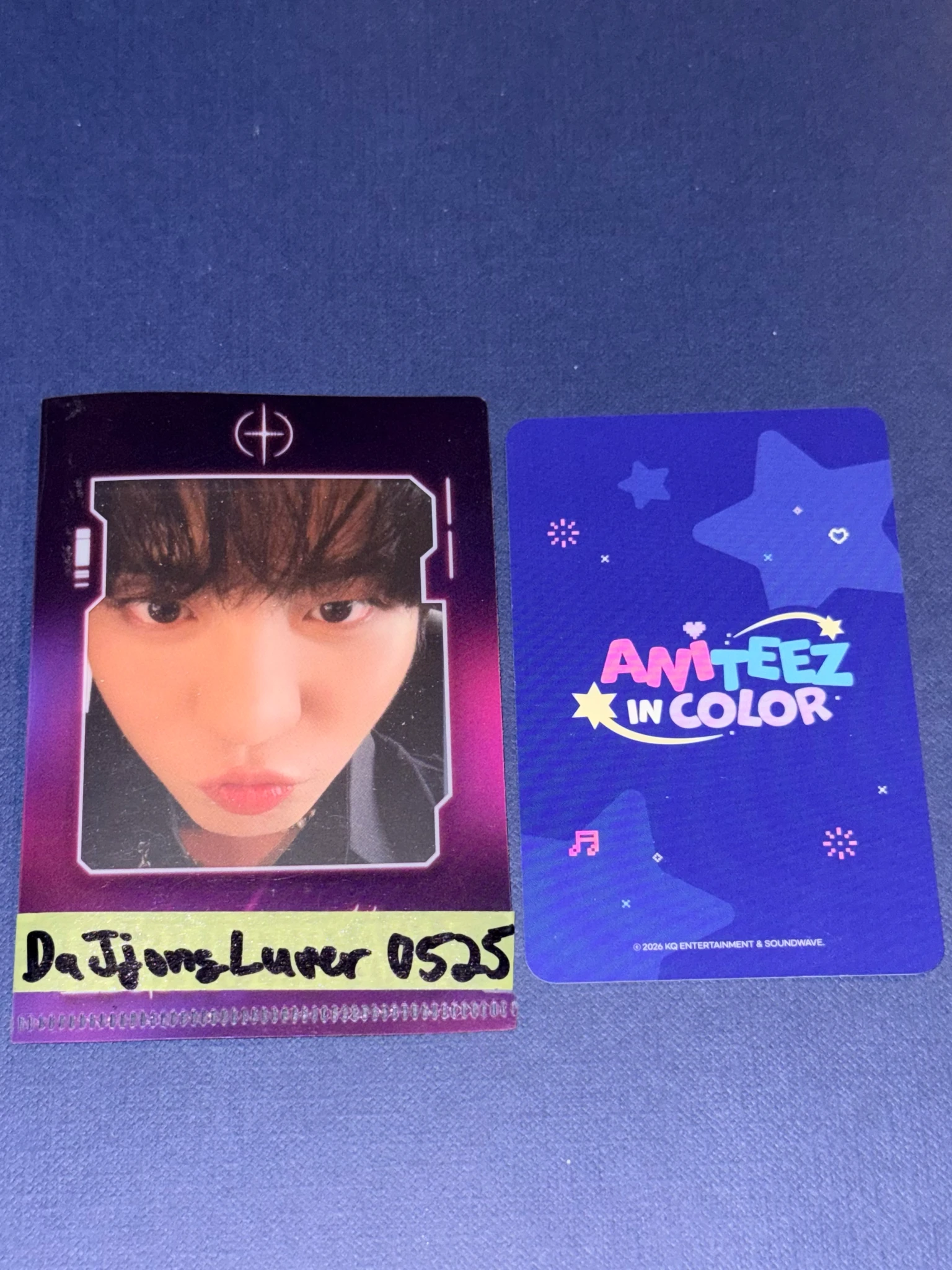 ATEEZ Jongho ATEEZ - Jongho - ANITEEZ IN COLOR Other trading card version 4 listing photo 2