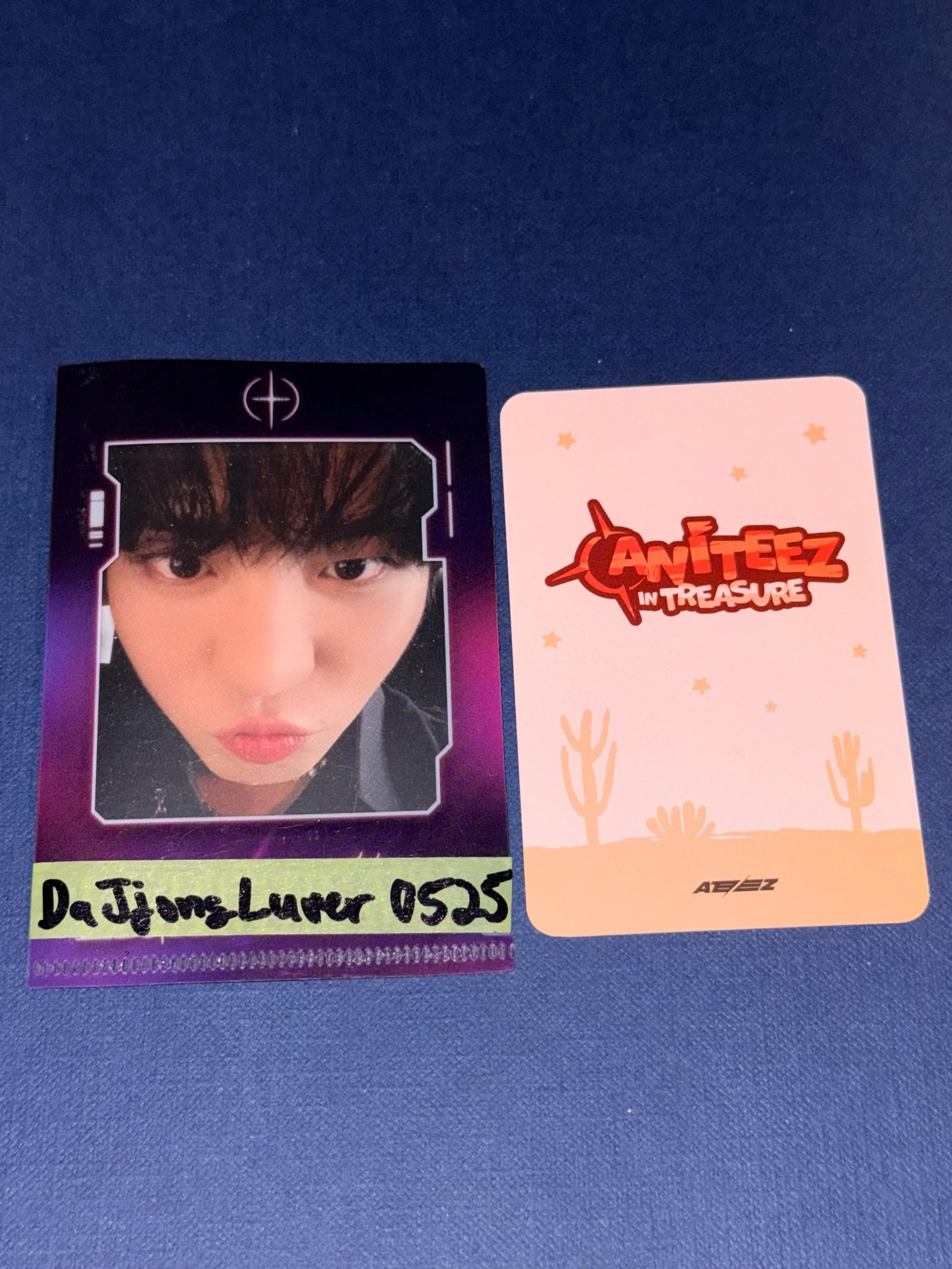 ATEEZ Jongho ATEEZ - Jongho - ANITEEZ IN TREASURE Other trading card listing photo 2