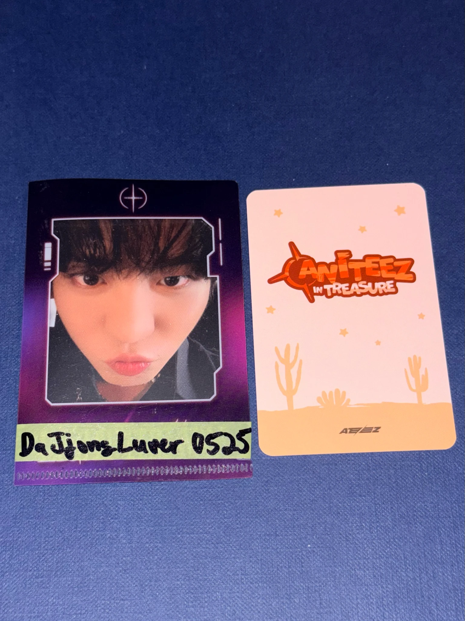 ATEEZ Jongho ATEEZ - Jongho - ANITEEZ IN TREASURE Other trading card listing photo 2