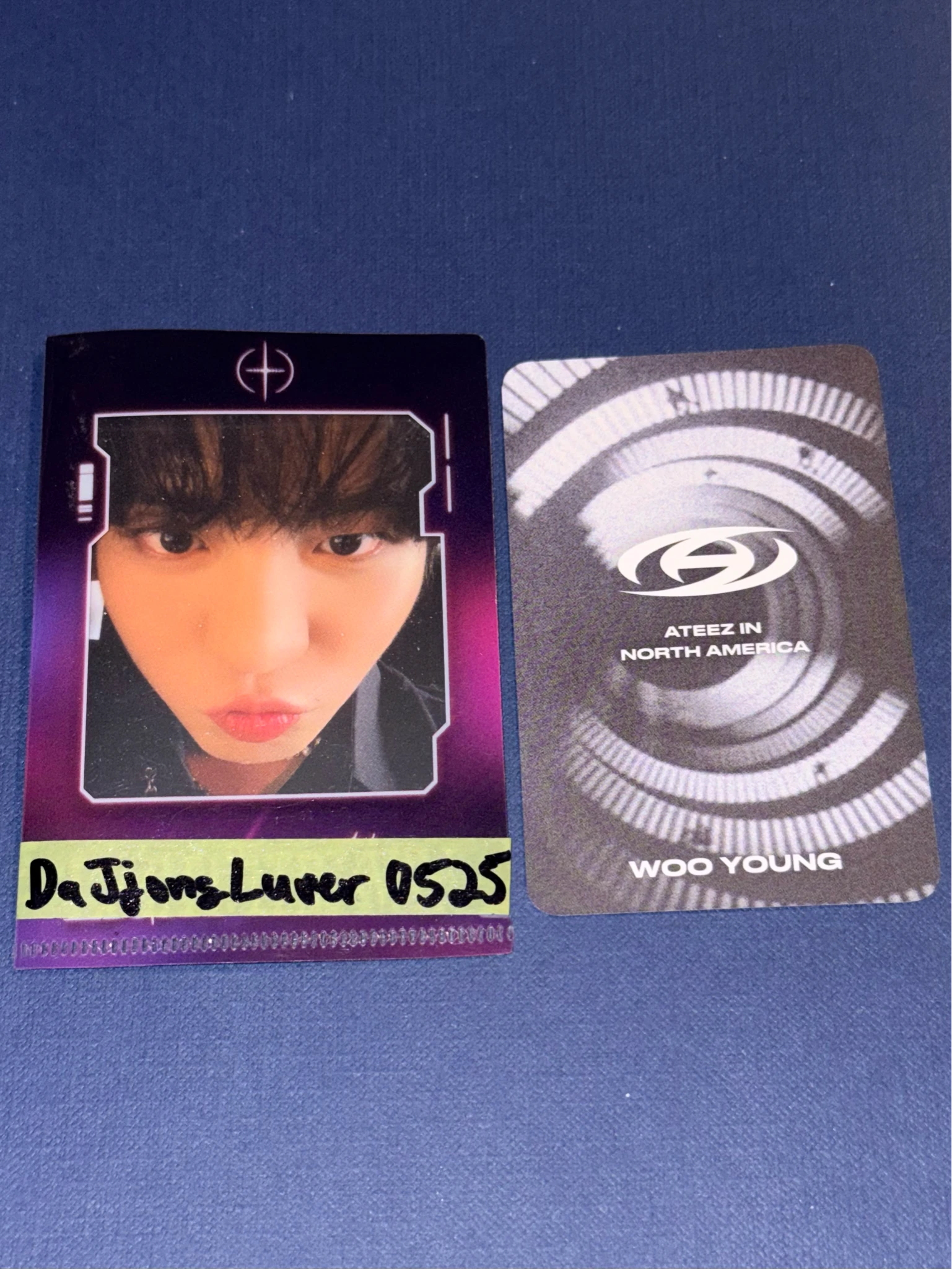 ATEEZ Wooyoung ATEEZ - Wooyoung - Towards The Light: Will To Power Event lucky draw north america pop-up store listing photo 2