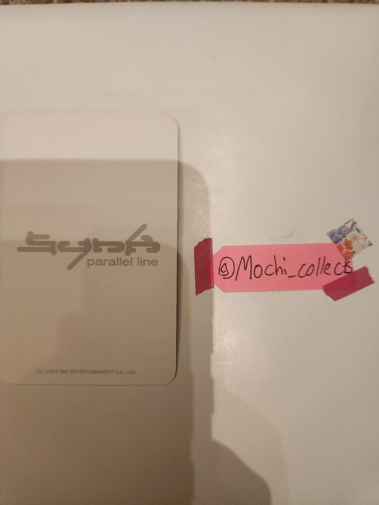 aespa Winter aespa - Winter - SYNK : PARALLEL LINE Event merch photocard lightstick strap listing photo 2