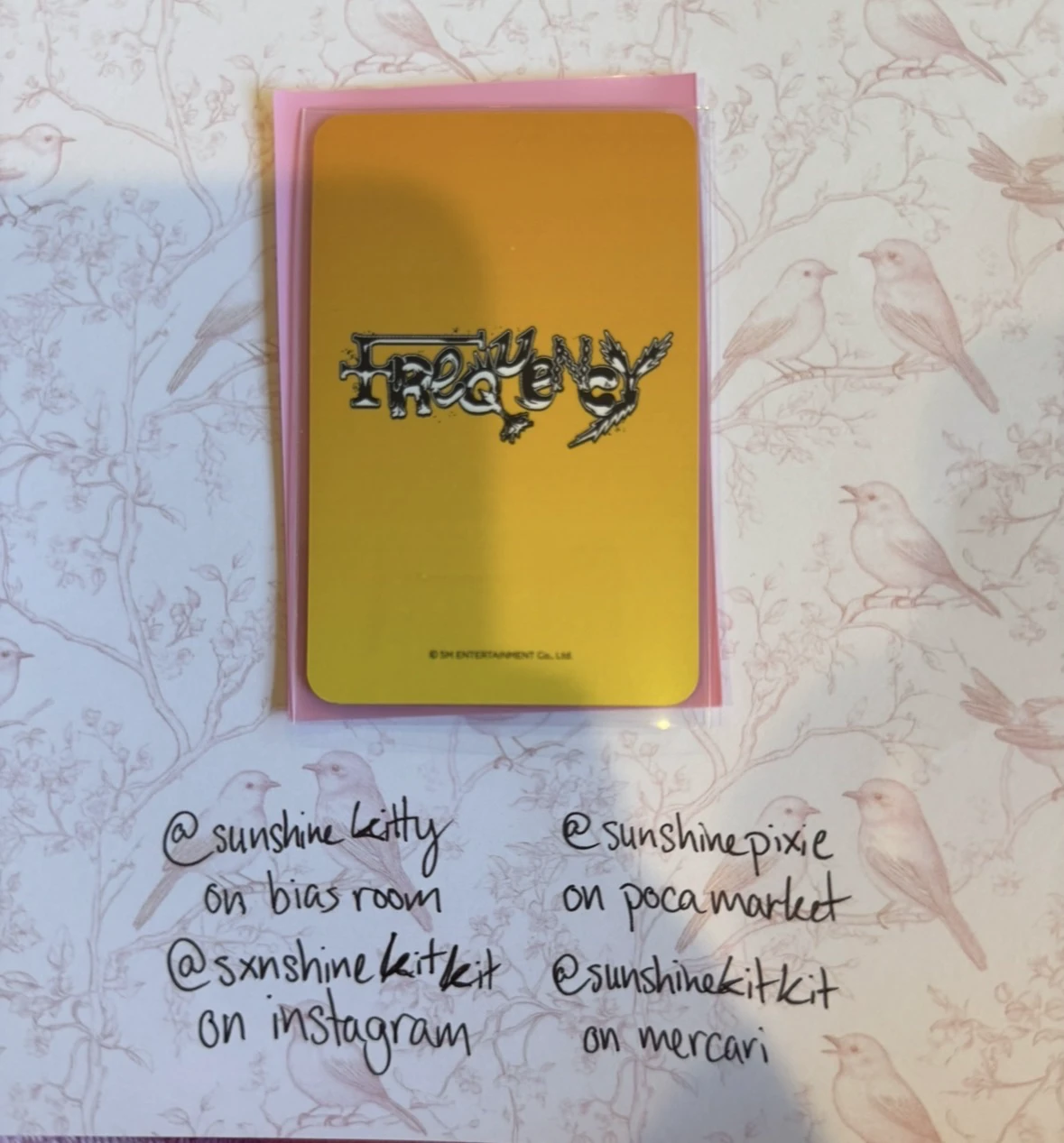 WayV Kun WayV - Kun - Frequency Album withmuu fansign listing photo 2