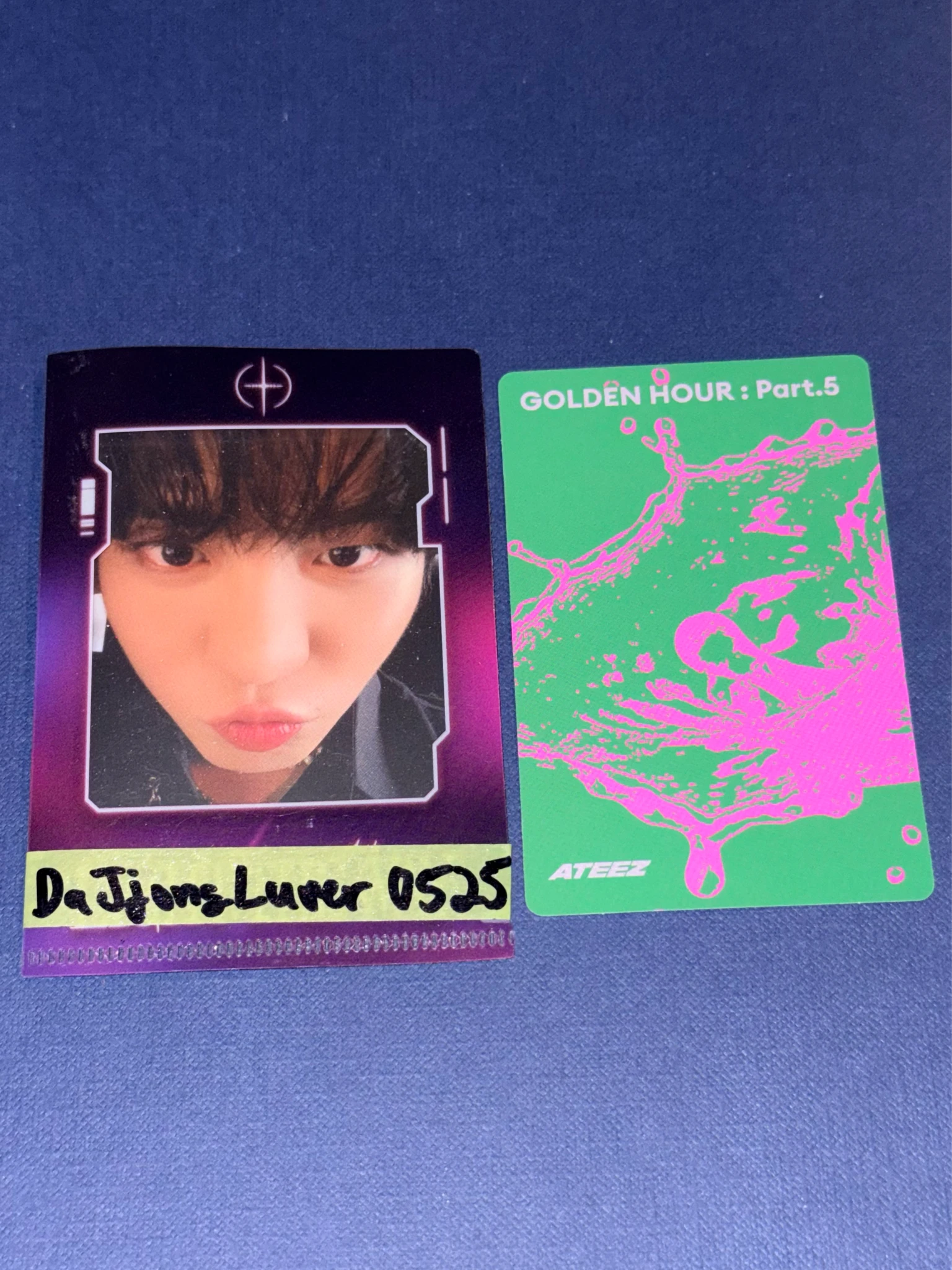 ATEEZ Mingi ATEEZ - Mingi - GOLDEN HOUR : Part.5 Album playlist event pob (pre-order benefit) pop-up listing photo 2