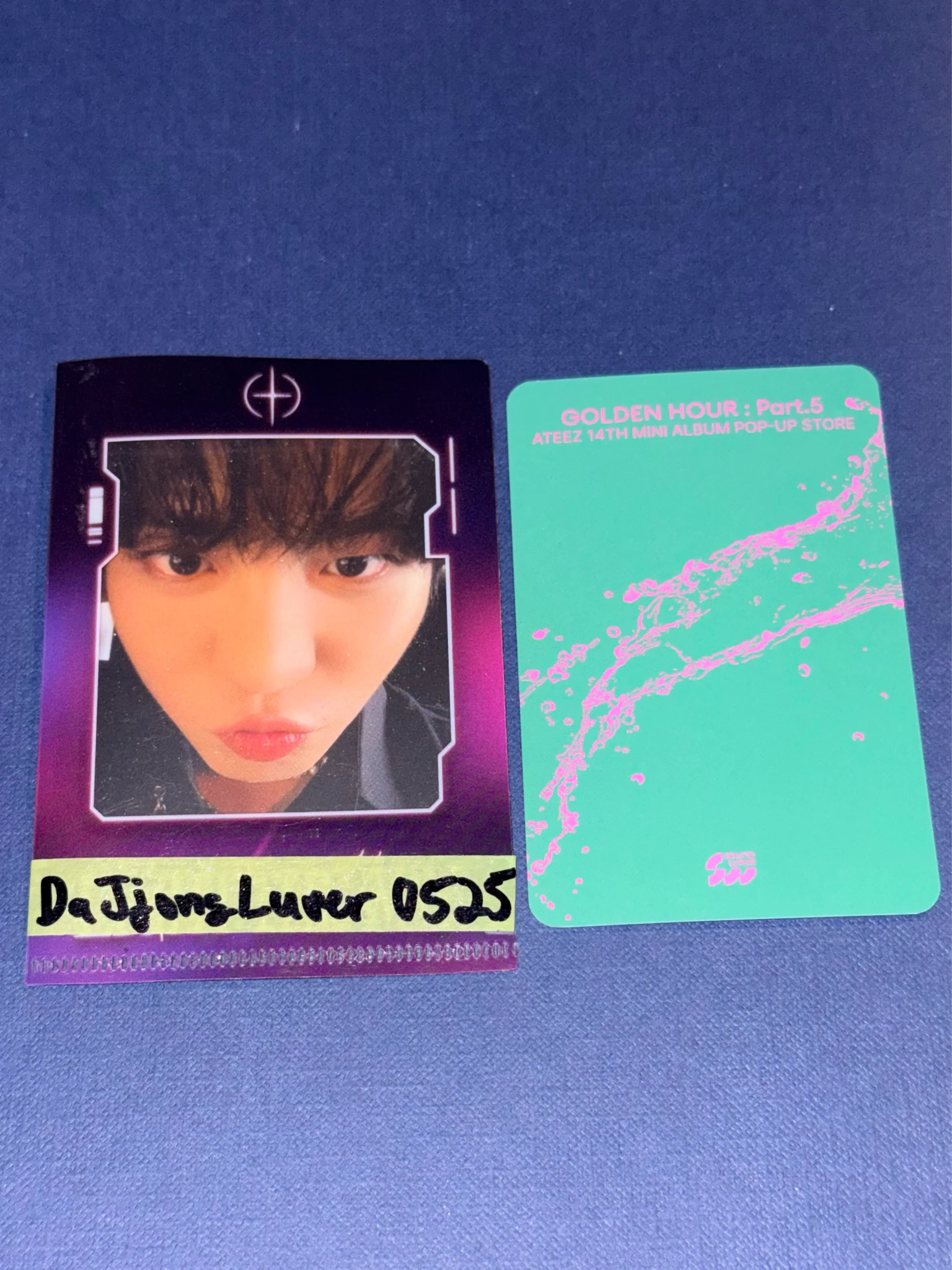 ATEEZ Seonghwa ATEEZ - Seonghwa - POP-UP: Golden Hour : Part.5 (Soundwave) Other soundwave pop-up purchase benefit listing photo 2