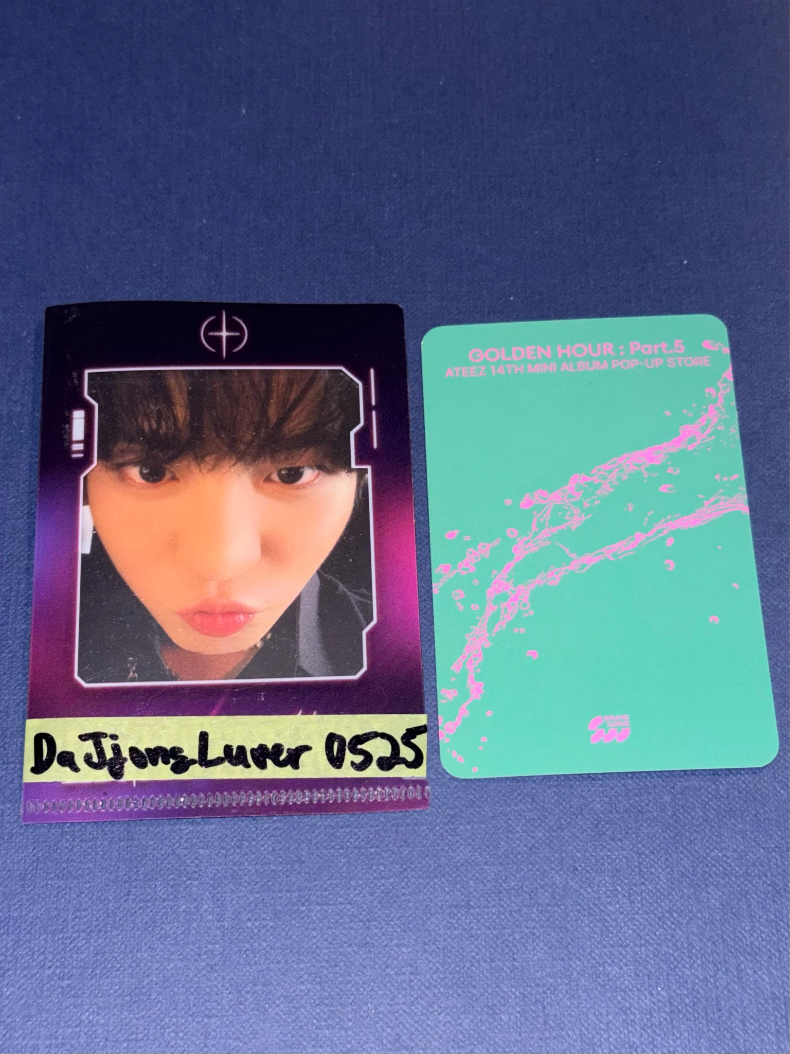 ATEEZ Yunho ATEEZ - Yunho - POP-UP: Golden Hour : Part.5 (Soundwave) Other purchase benefit pop-up soundwave listing photo 2