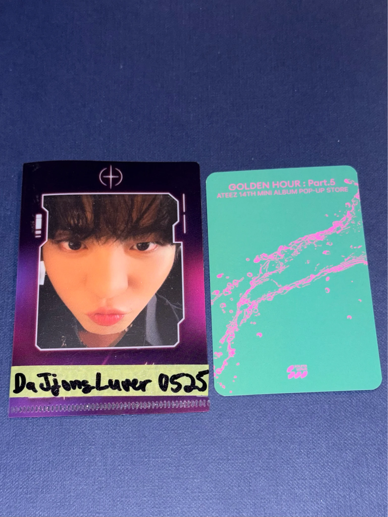 ATEEZ Yeosang ATEEZ - Yeosang - POP-UP: Golden Hour : Part.5 (Soundwave) Other purchase benefit soundwave pop-up listing photo 2