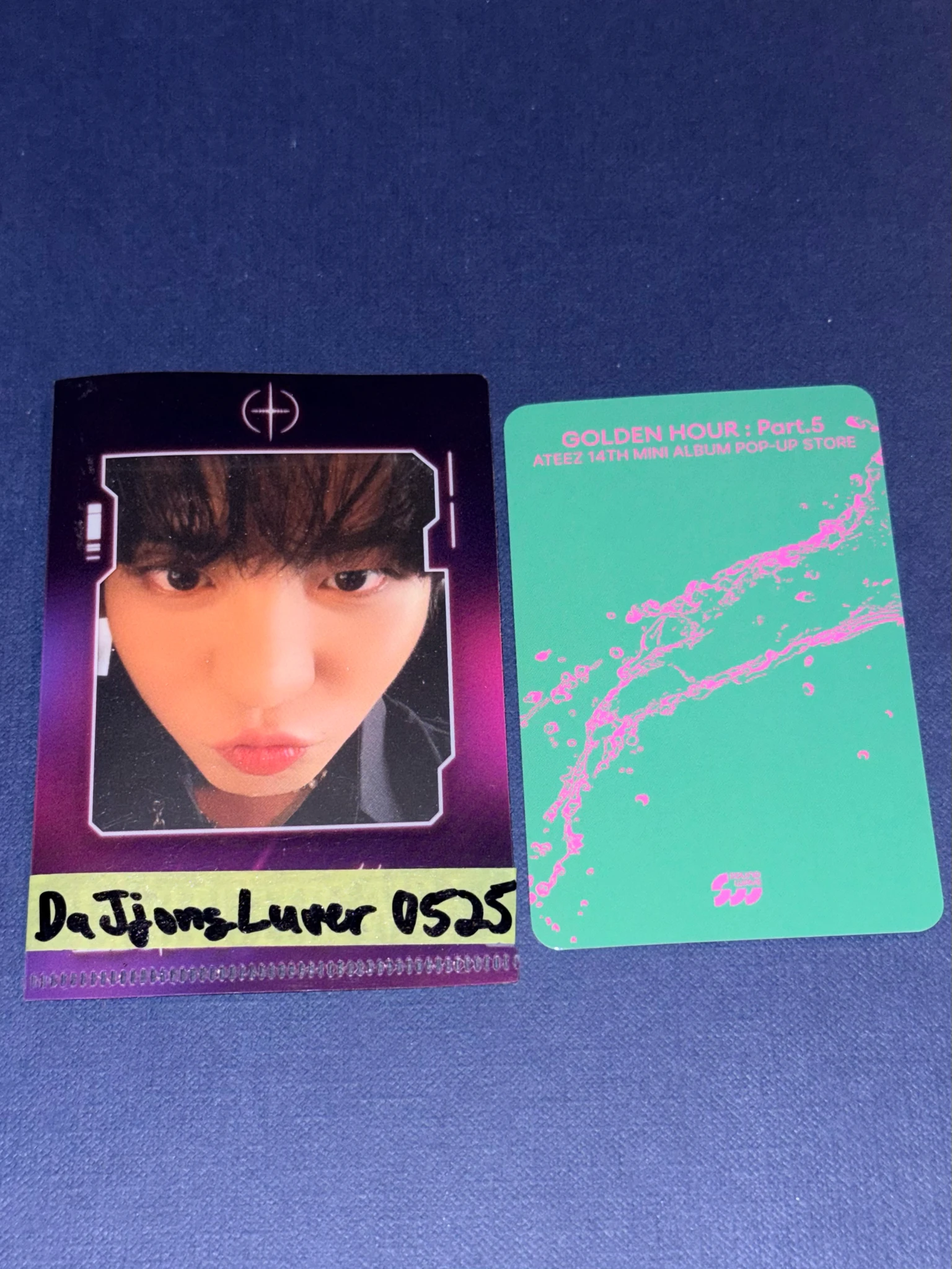 ATEEZ Wooyoung ATEEZ - Wooyoung - POP-UP: Golden Hour : Part.5 (Soundwave) Other purchase benefit soundwave pop-up listing photo 2