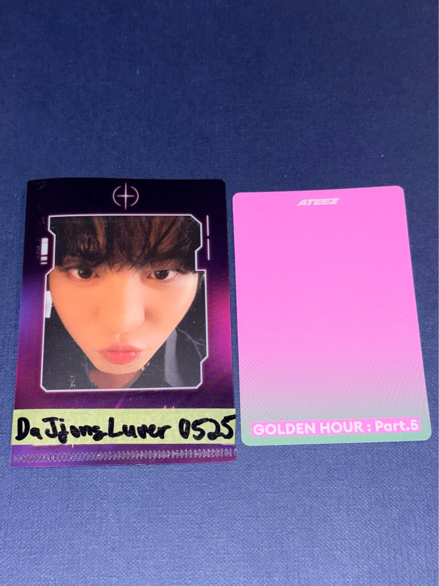 ATEEZ ATEEZ - GOLDEN HOUR : Part.5 Album album photocard listing photo 2