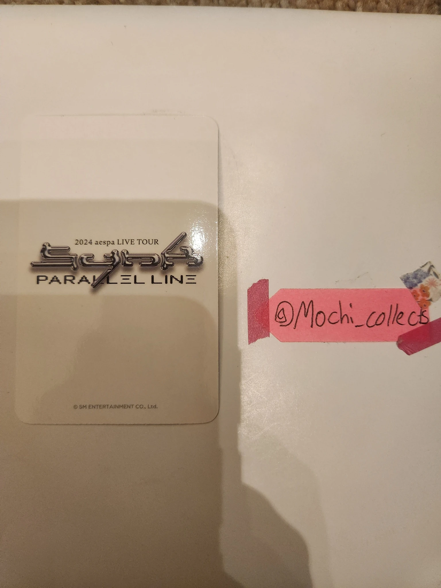 aespa Ningning aespa - Ningning - SYNK : PARALLEL LINE Event encore photobook merch photocard listing photo 2
