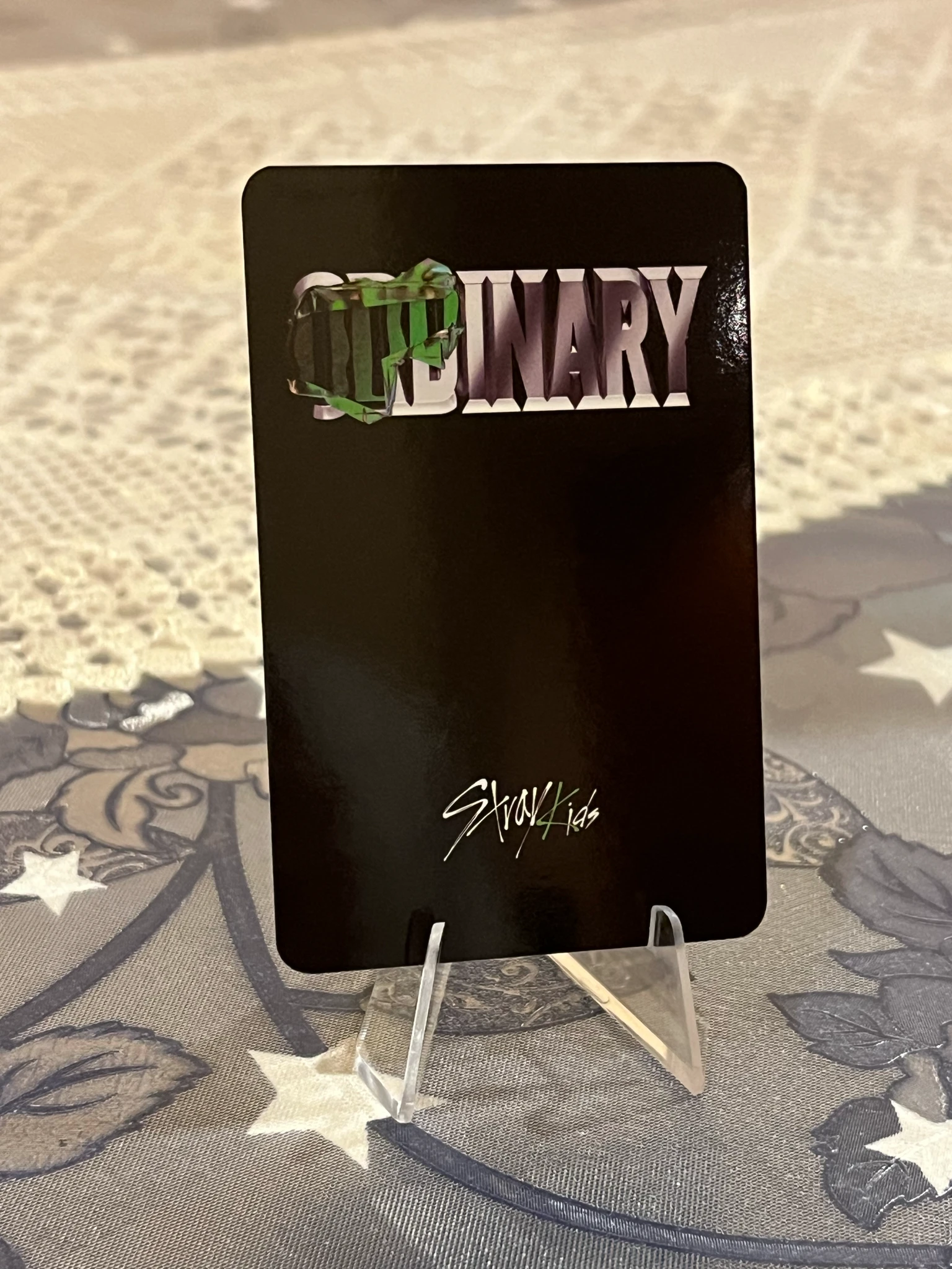 Stray Kids Hyunjin Stray Kids - Hyunjin - Oddinary Album pre-order benefit (pob) ktown4u listing photo 2