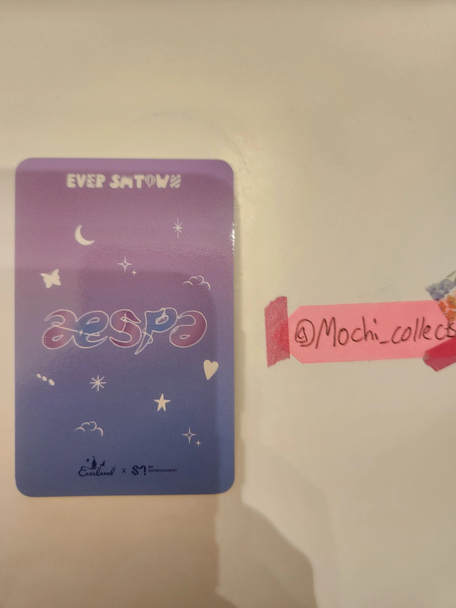 aespa Winter aespa - Winter - EVER SMTOWN Other merch photocard headband season 1 listing photo 2