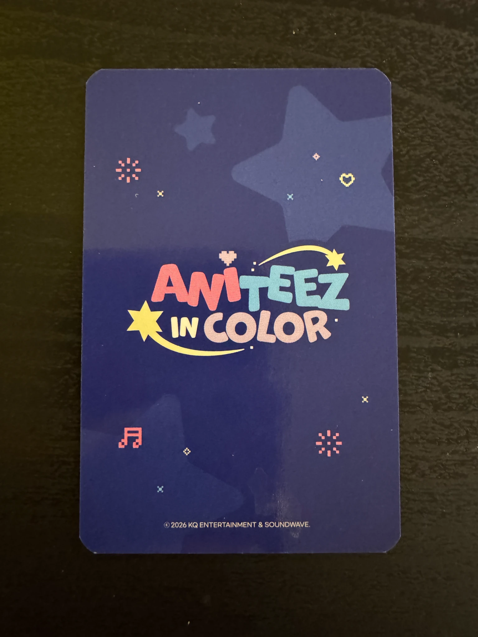 ATEEZ Seonghwa ATEEZ - Seonghwa - ANITEEZ IN COLOR Other trading card listing photo 2