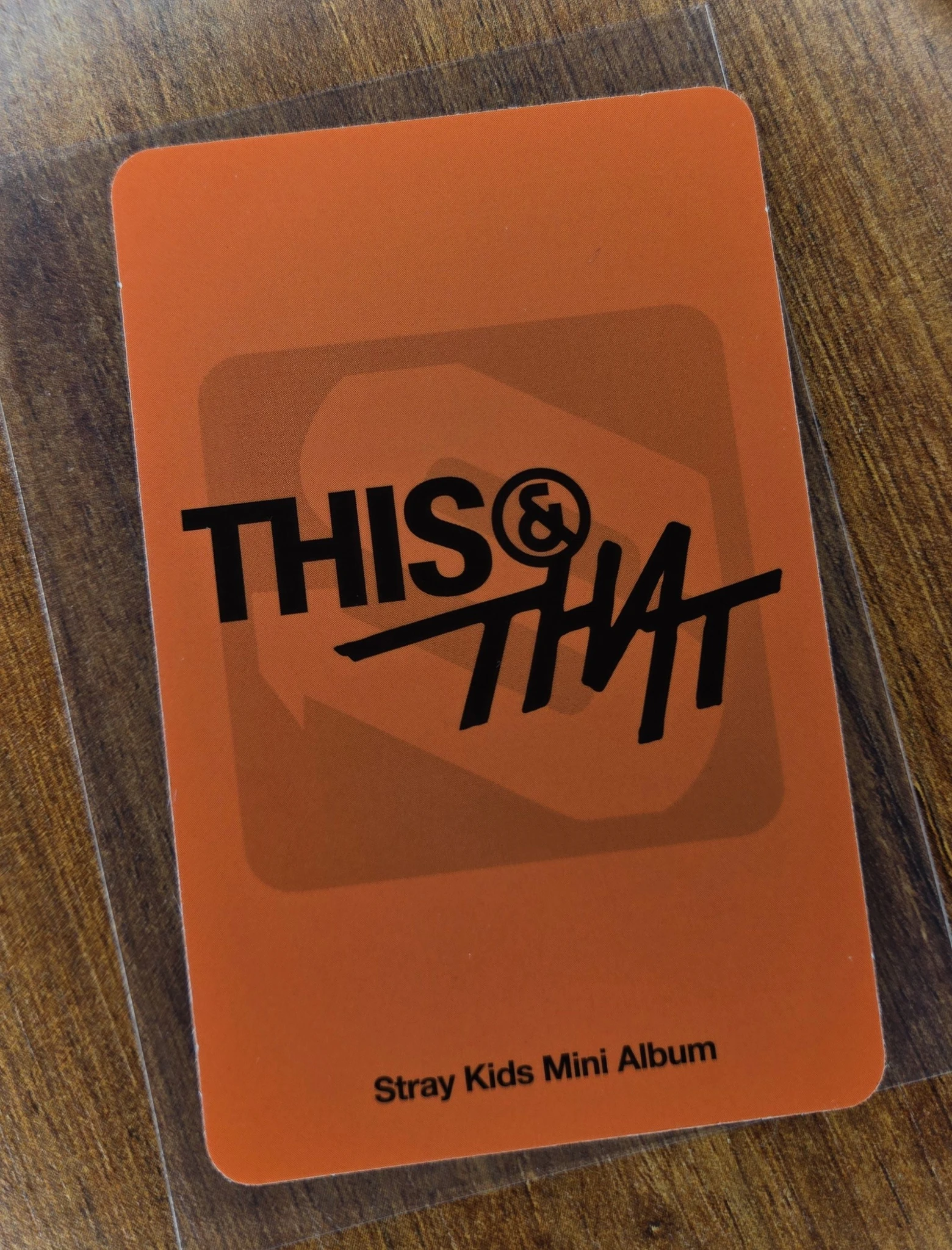 Stray Kids Changbin Stray Kids - Changbin - THIS & THAT Album album photocard fans album version random photocard platform listing photo 2