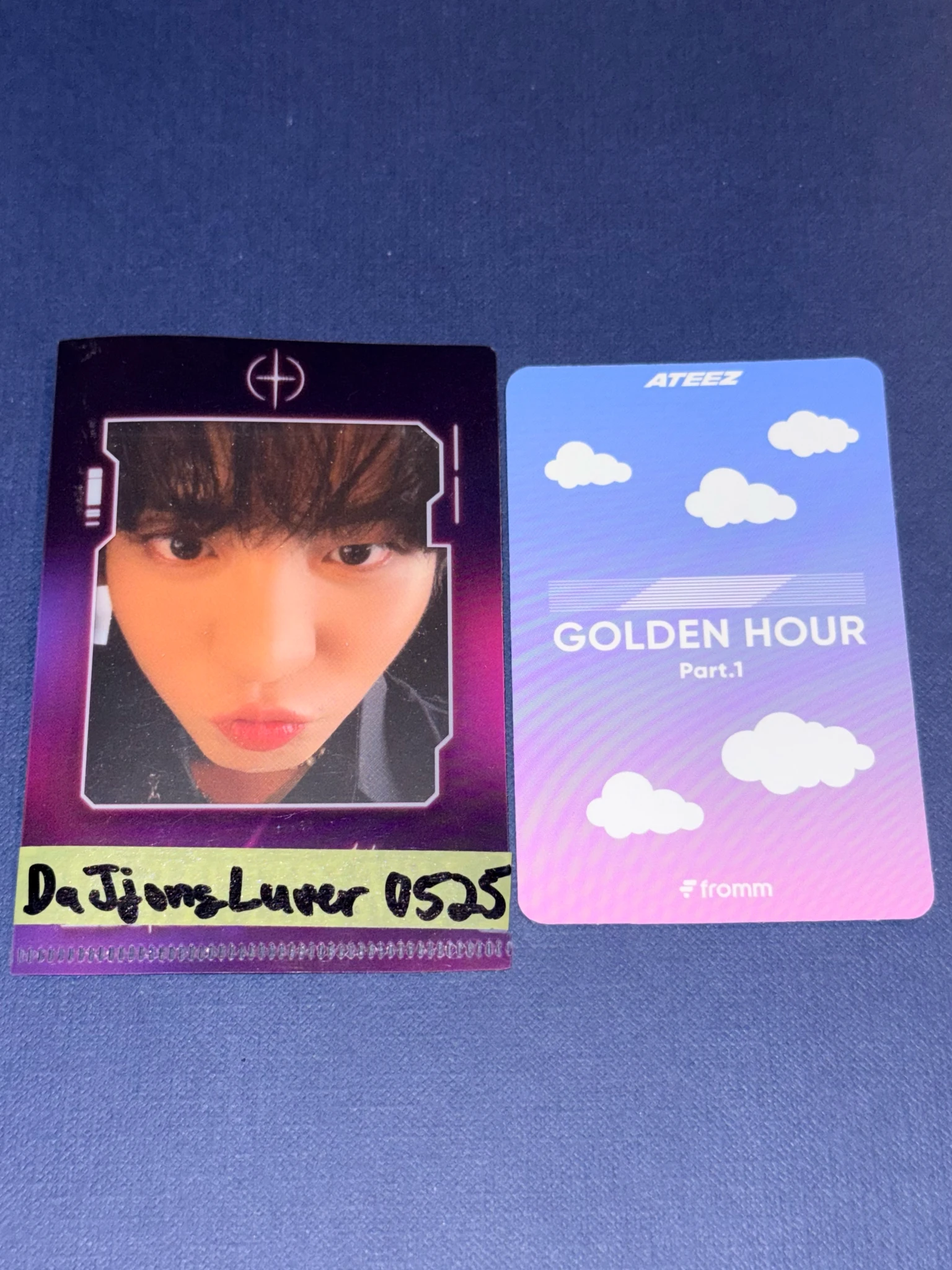 ATEEZ Jongho ATEEZ - Jongho - Golden Hour : Part.1 Album digipack version pre-order benefit (pob) fromm store listing photo 2