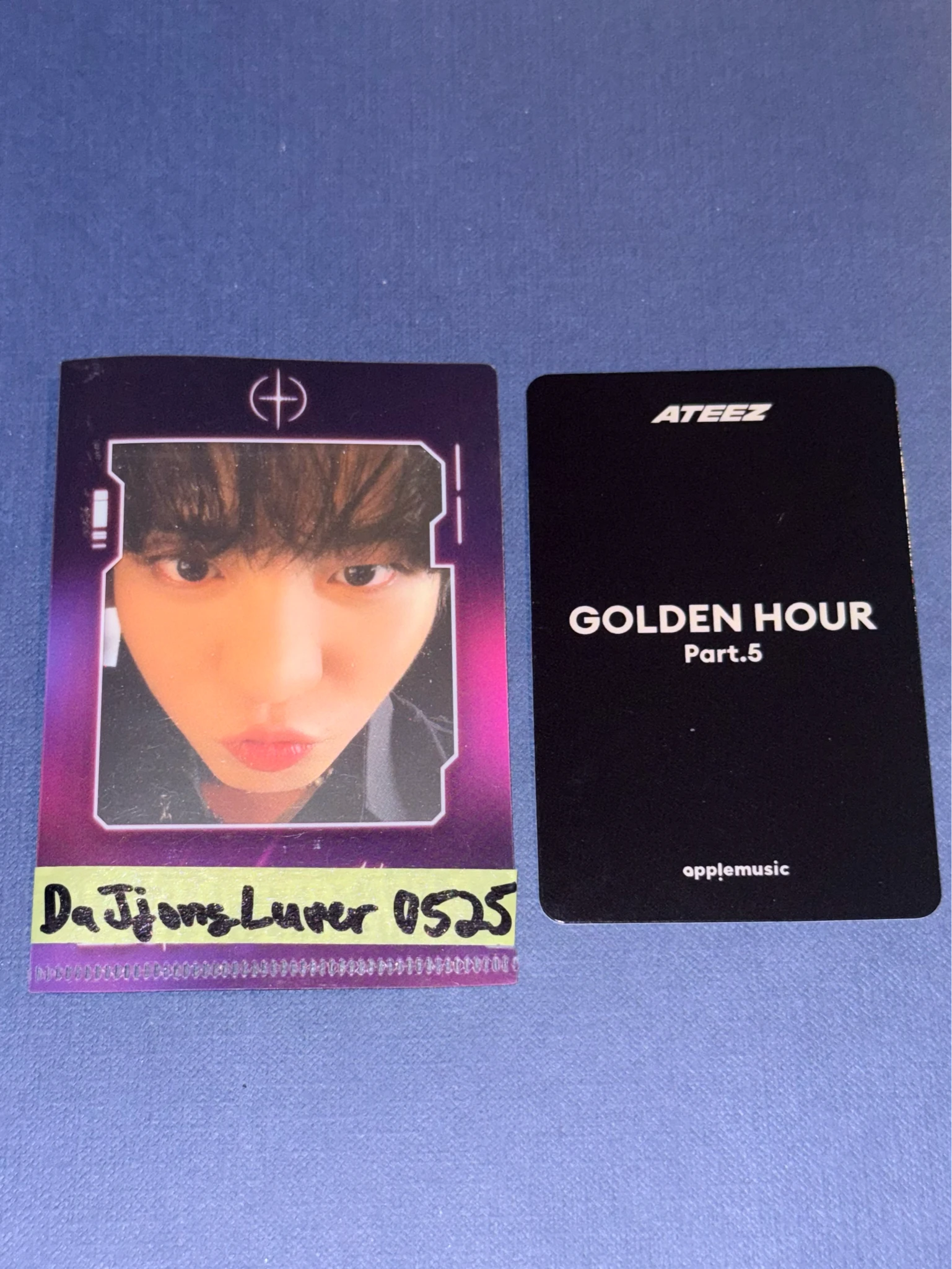 ATEEZ ATEEZ - Hongjoong & Seonghwa - GOLDEN HOUR : Part.5 Album apple music digipack version unit version pob (pre-order benefit) listing photo 2