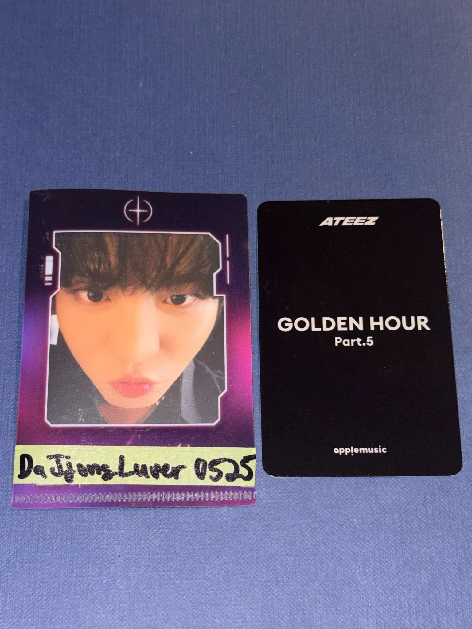 ATEEZ ATEEZ - Yunho & Mingi - GOLDEN HOUR : Part.5 Album apple music pob (pre-order benefit) listing photo 2