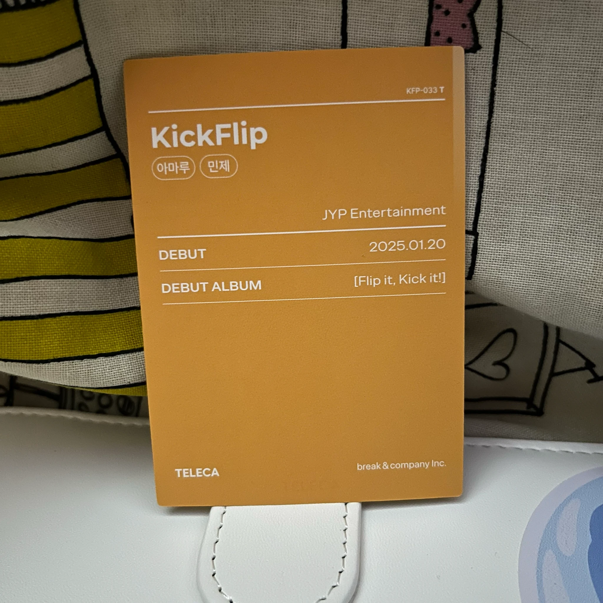 KickFlip KickFlip - Amaru & Minje - TELECA 2025 K-POP ROOKIE COLLECTION CARDS Other trading card trading pack teleca listing photo 2